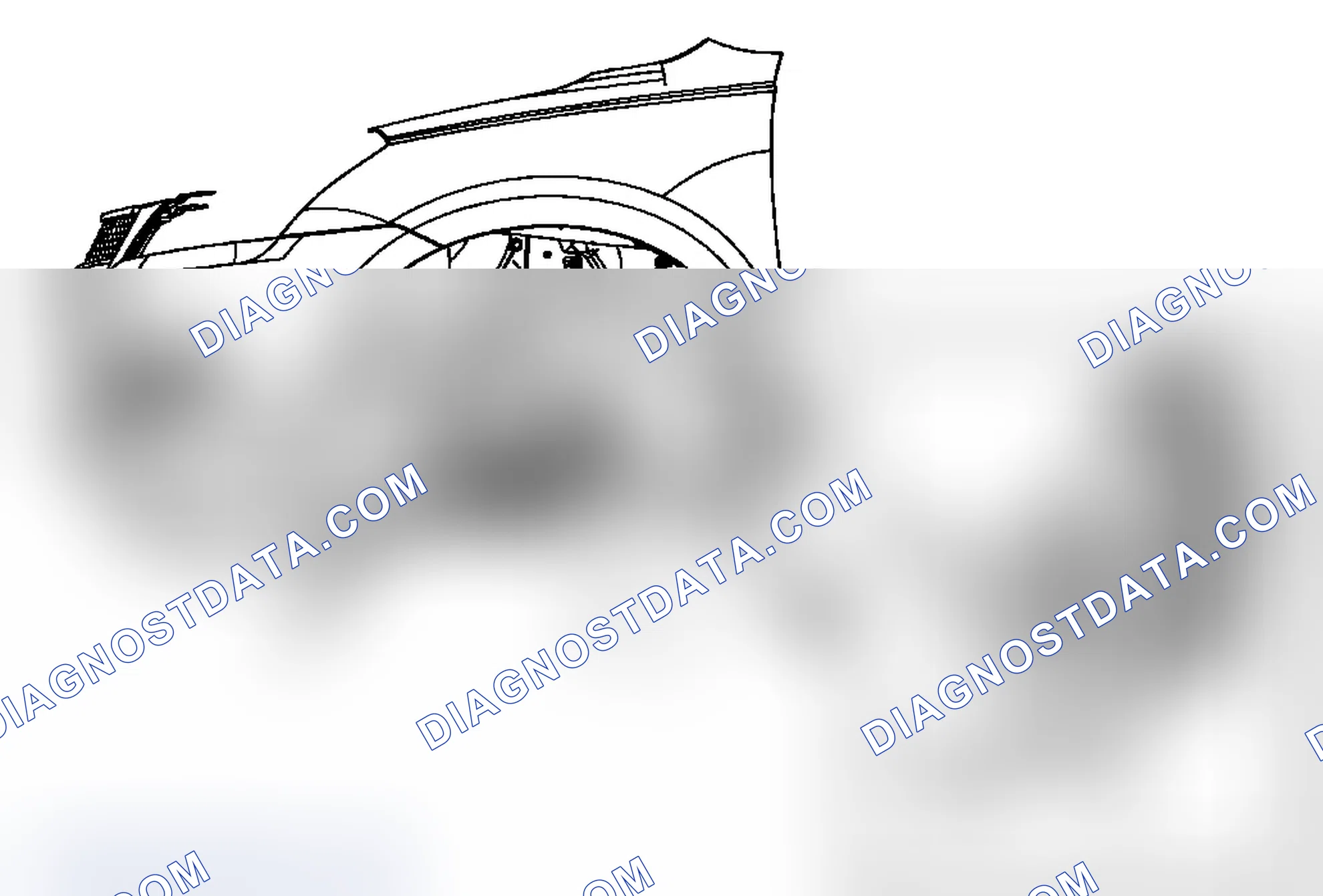 Scheme 5: Front Wheelhouse Rear Liner Replacement (Traverse)