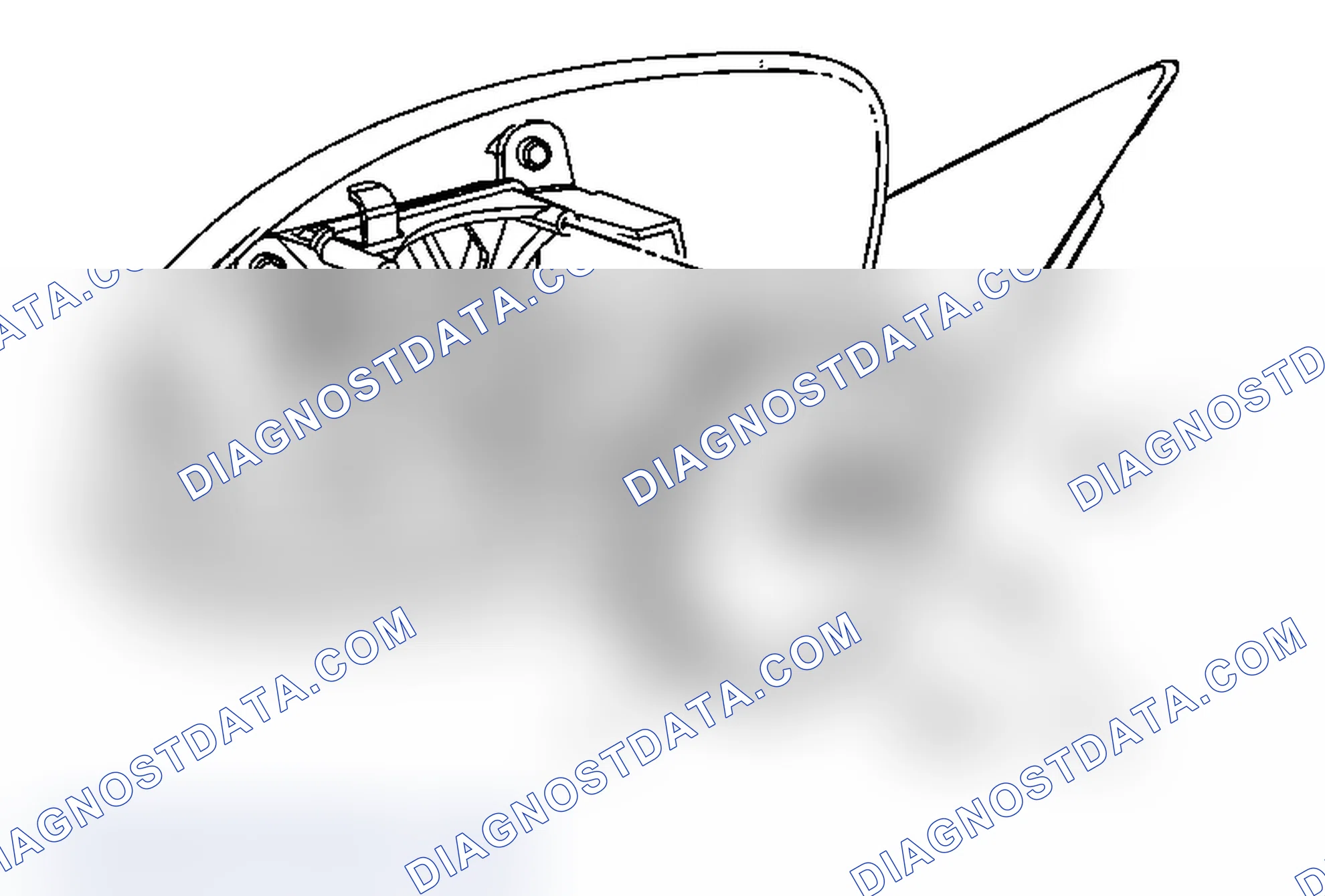 Scheme 16: Outside Rearview Mirror Motor Replacement