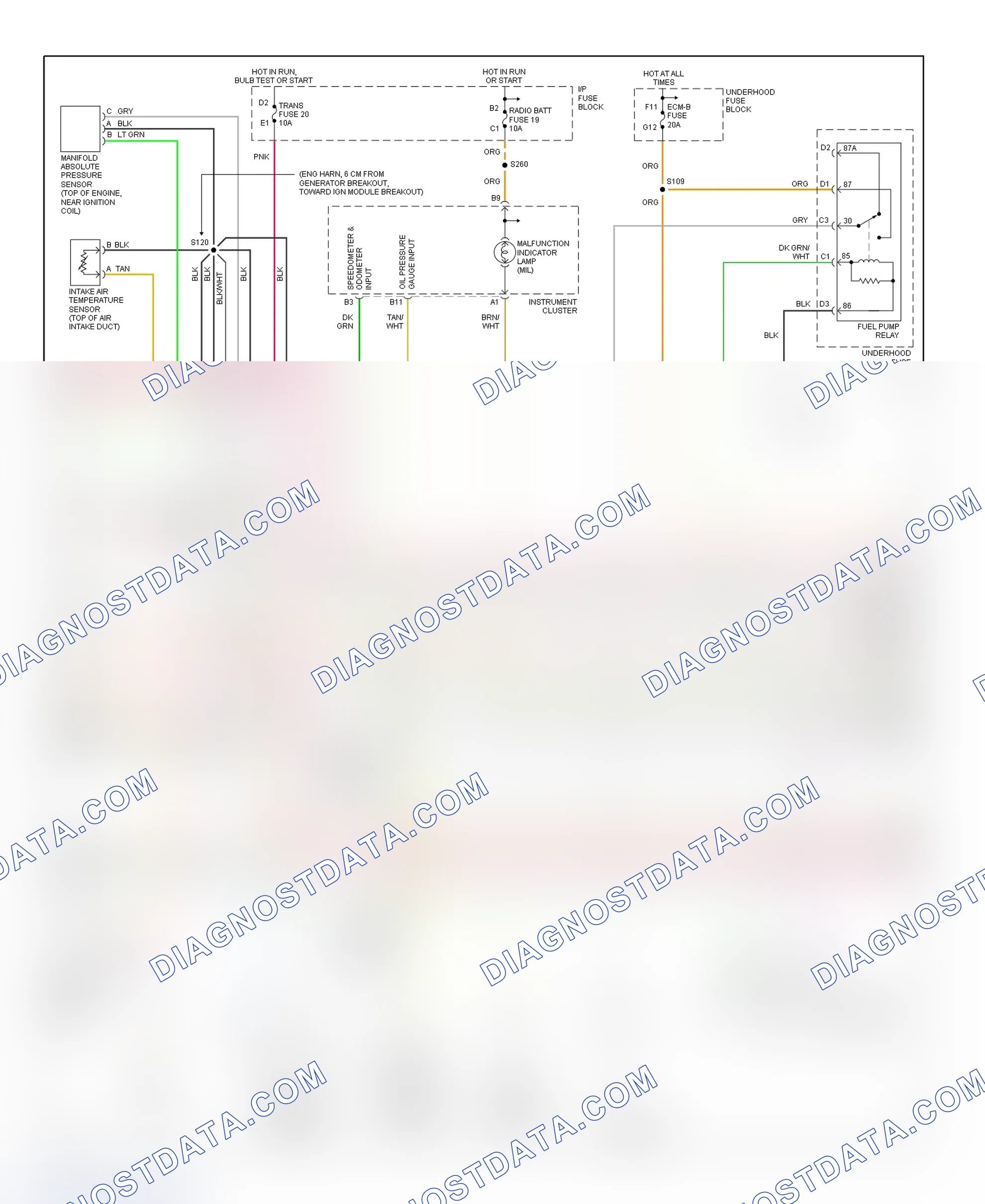 Scheme 9: PCM Wiring Diagram (Astro & Safari - 4.3L - 3 Of 4)