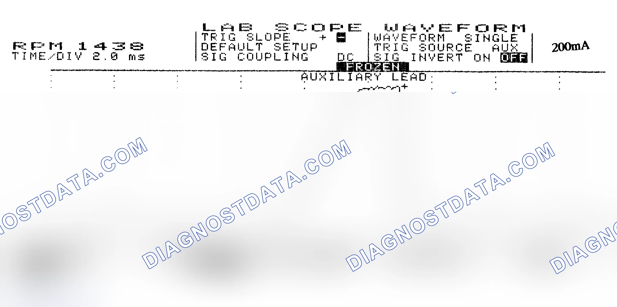 Scheme 15: Single Injector w/Normal Current Flow - Current Pattern