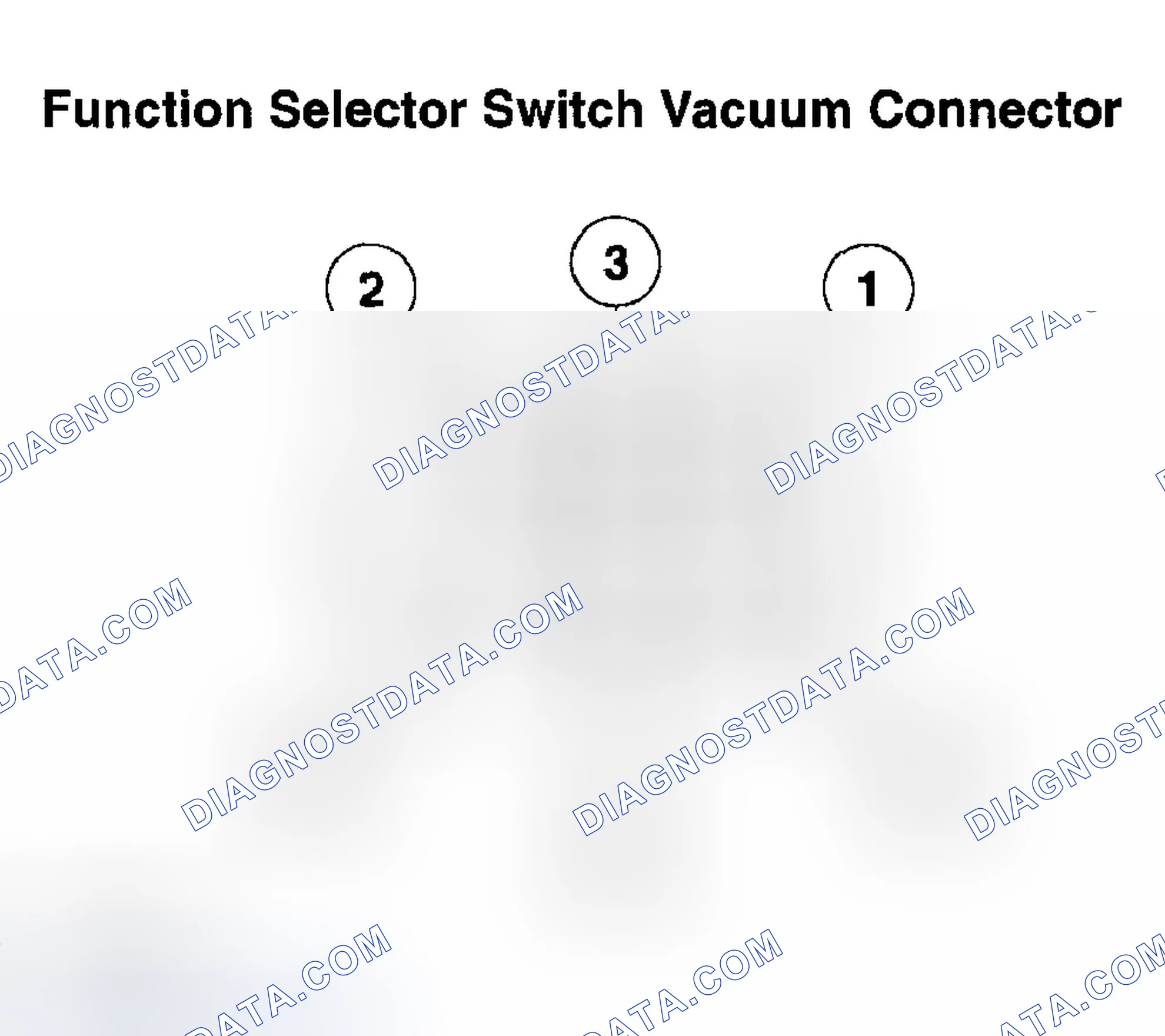 Scheme 77: Function Selector Switch Vacuum Application Chart