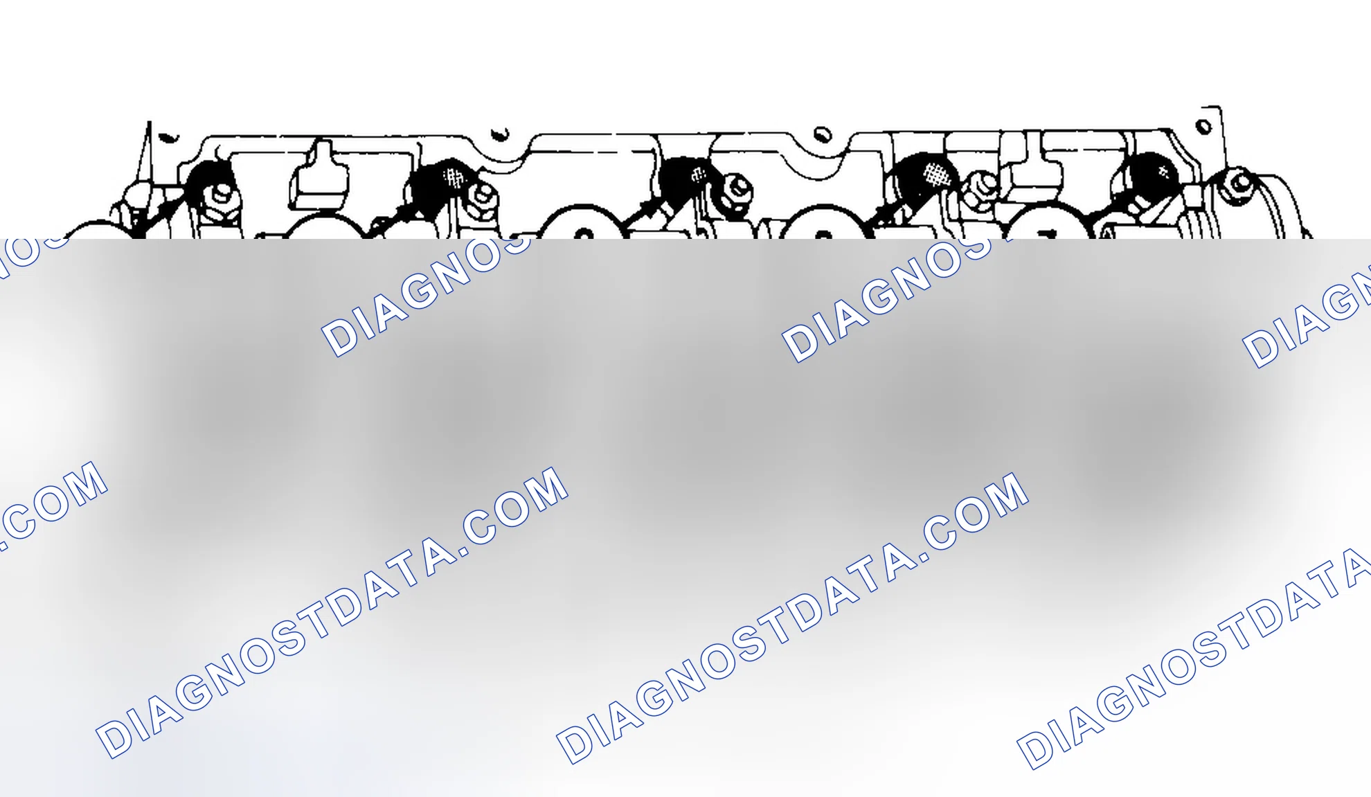 Scheme 7: Typical Cylinder Head Tightening or Loosening Sequence