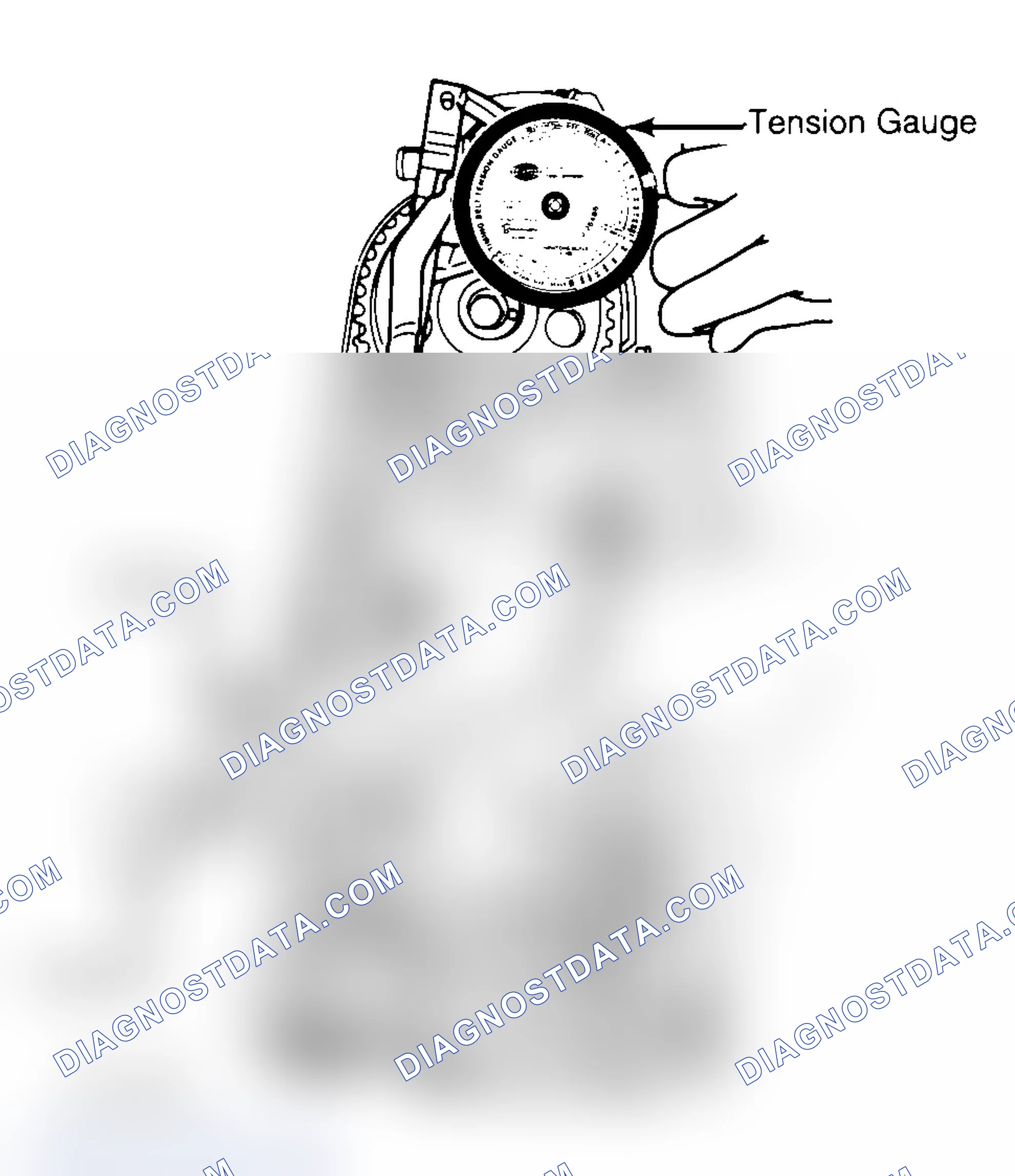 Scheme 3: Adjusting Typical Timing Belt Tension