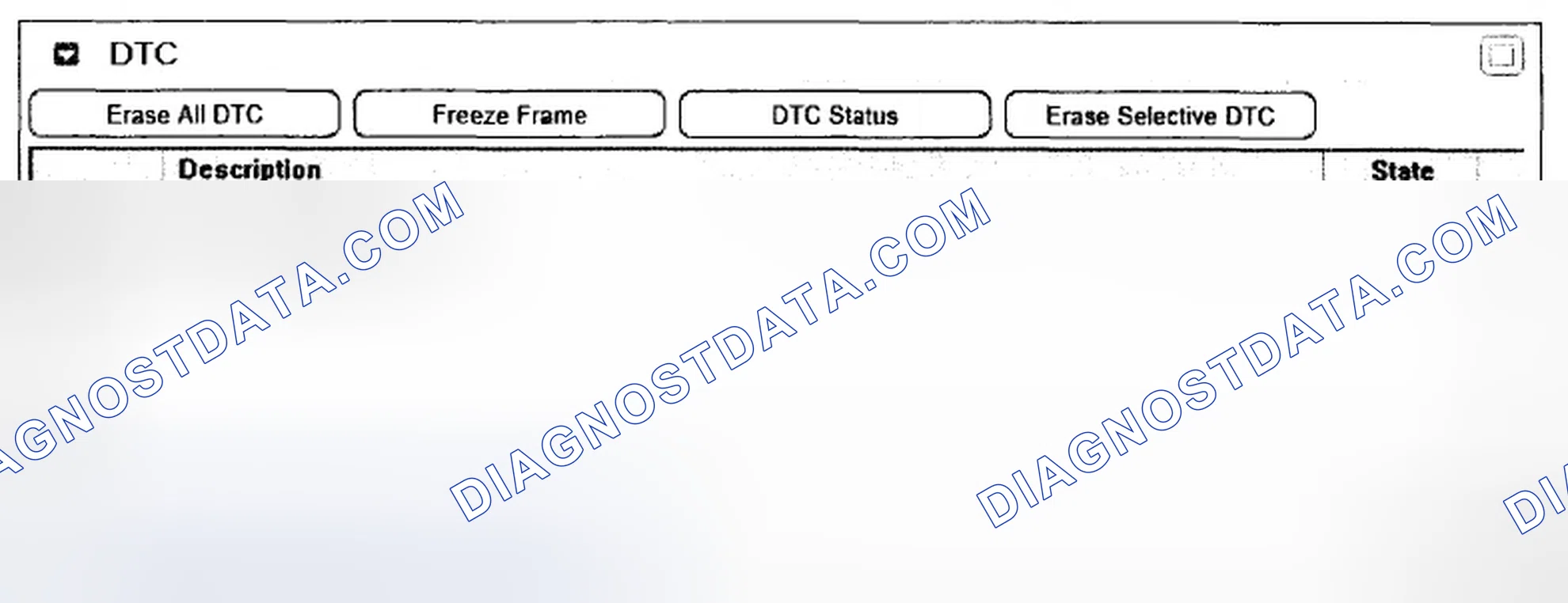 Scheme 66: Scantool Data Analysis