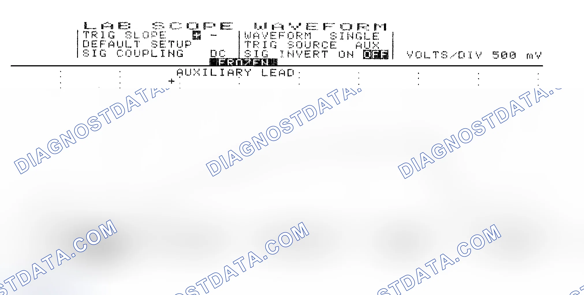 Scheme 14: Single Injector w/Excessive Current Flow - Current Pattern