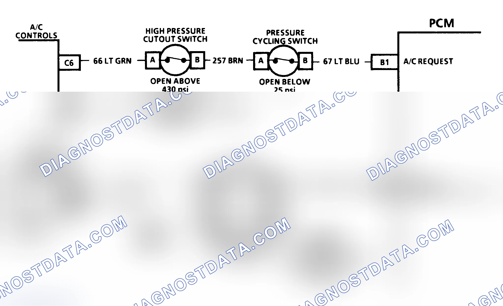 Scheme 8: CHART C-10 - A/C COMPRESSOR CLUTCH CIRCUIT DIAGNOSIS
