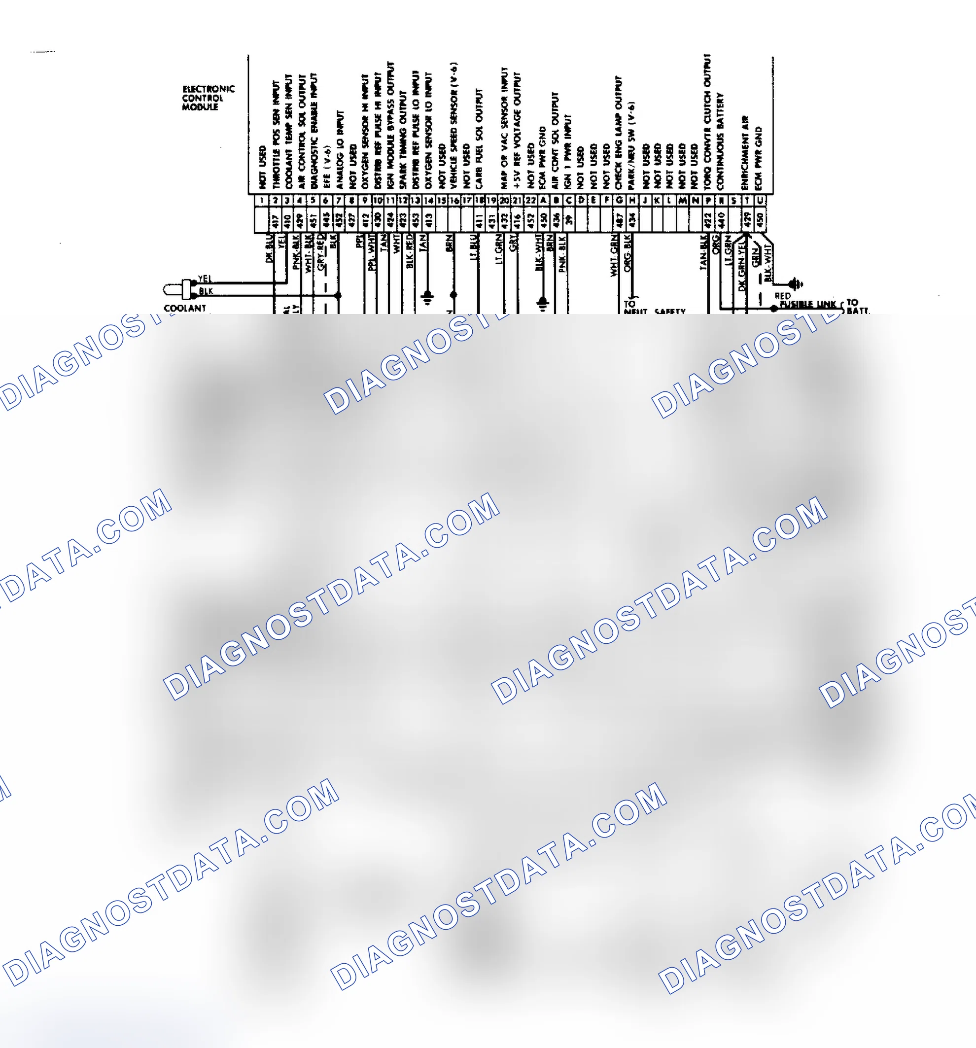 Scheme 195: CCC Wiring Diagram for "C/K" Series Trucks & "G" Series Vans