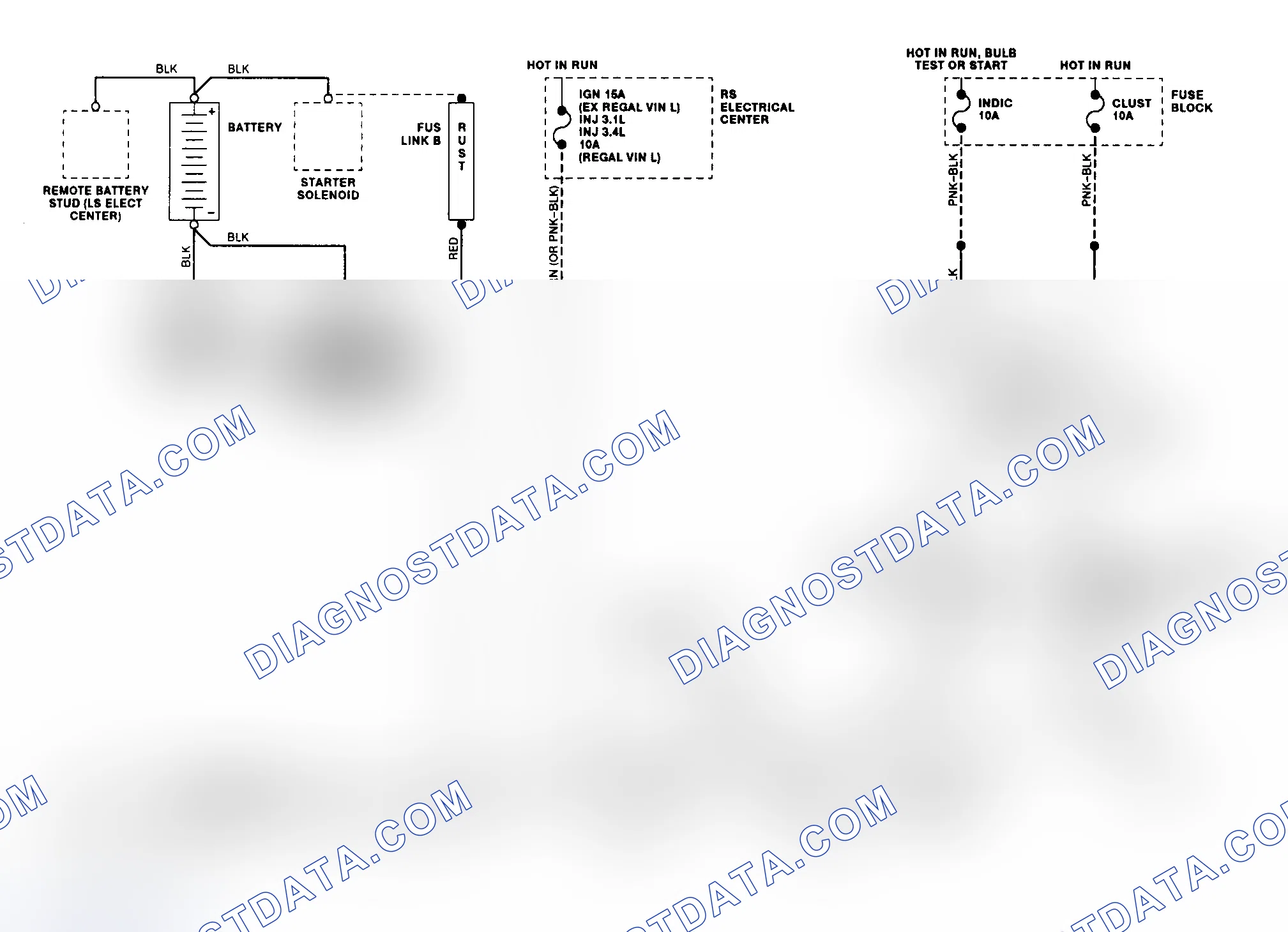 Scheme 15: Charging System Schematic (Cutlass Supreme, Grand Prix, Lumina & Regal)
