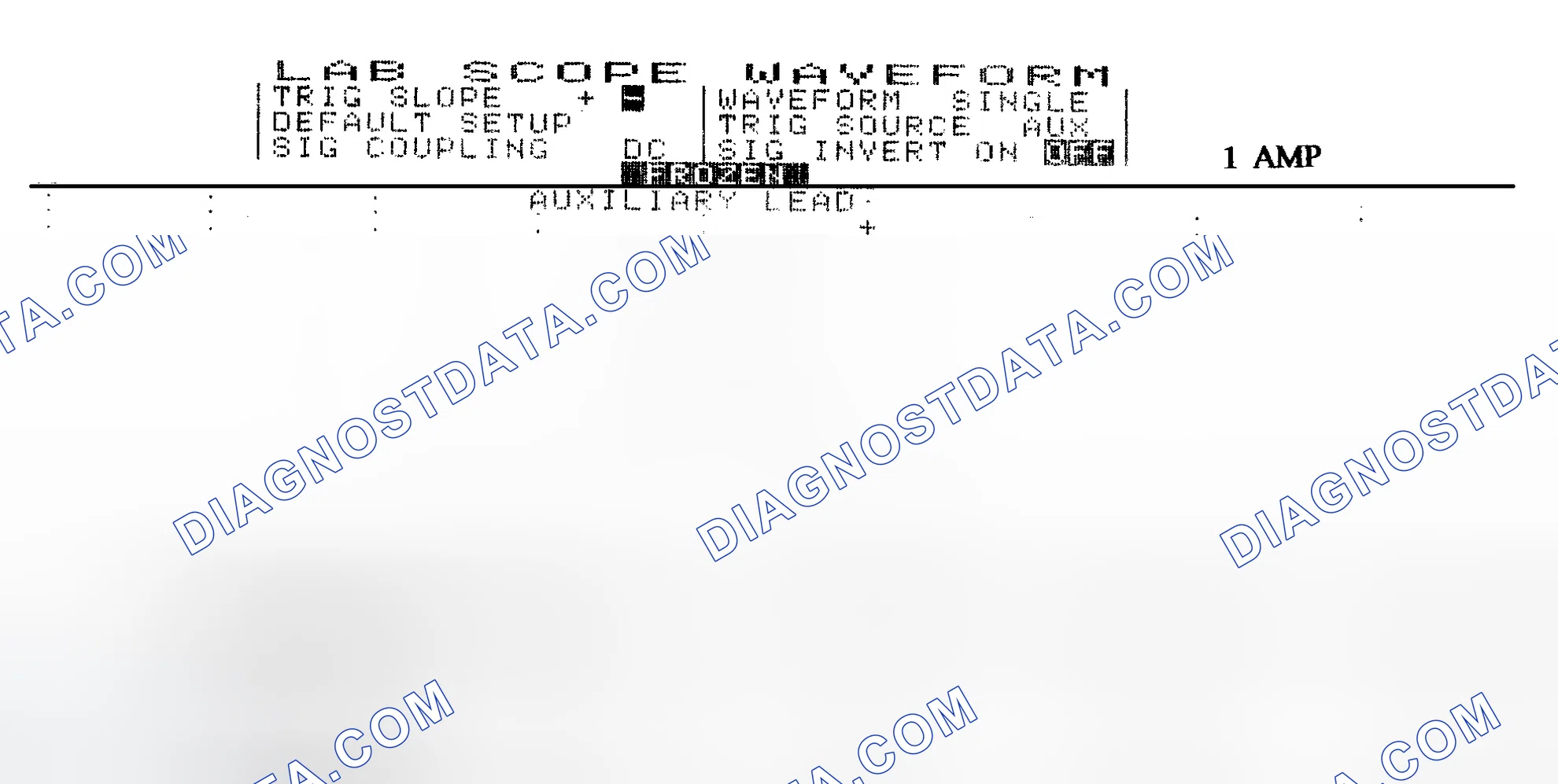 Scheme 20: Single Injector w/Normal Current Flow - Current Pattern