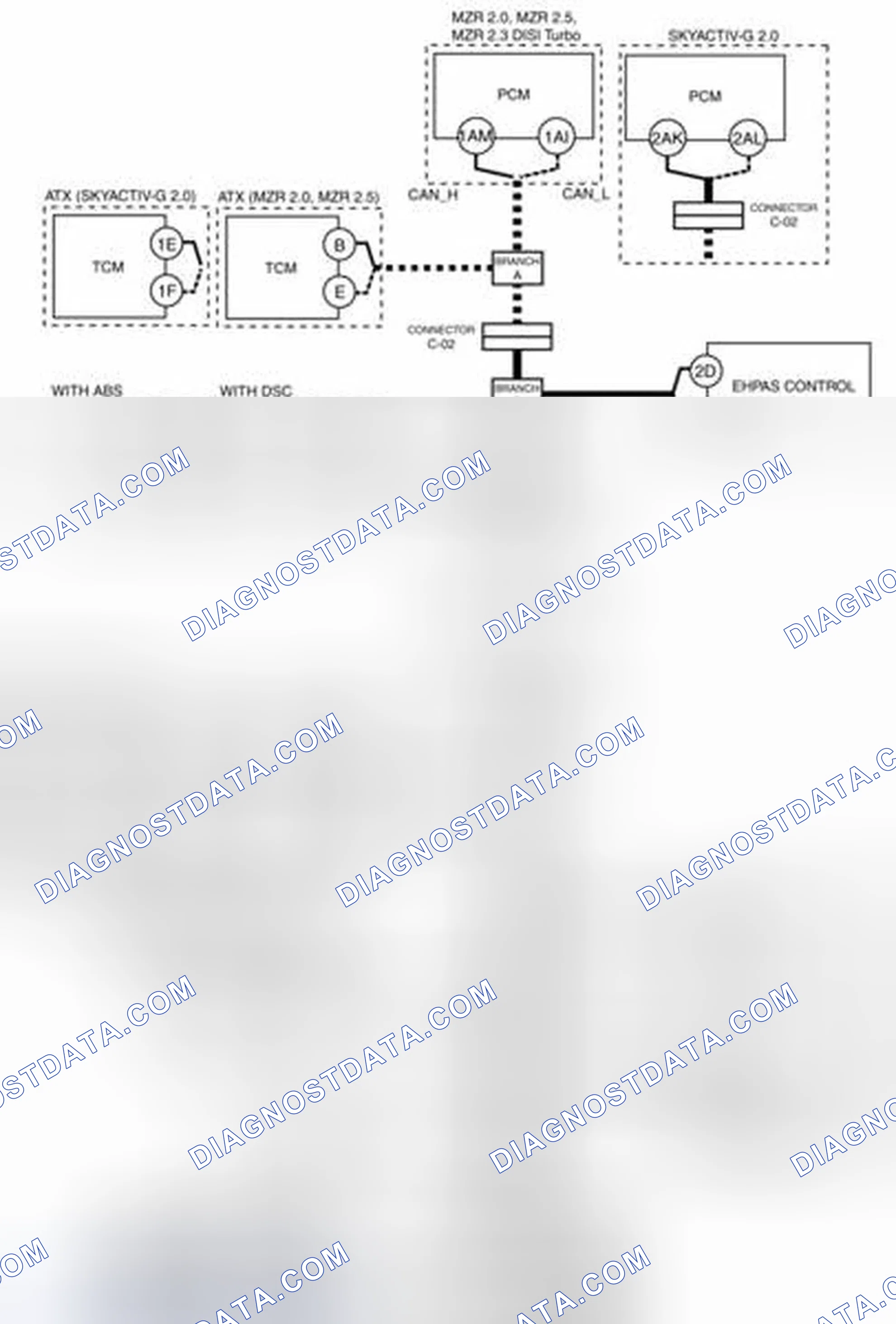 Scheme 34: Connector C-42 And Instrument Cluster (Open Circuit) System Wiring Diagram