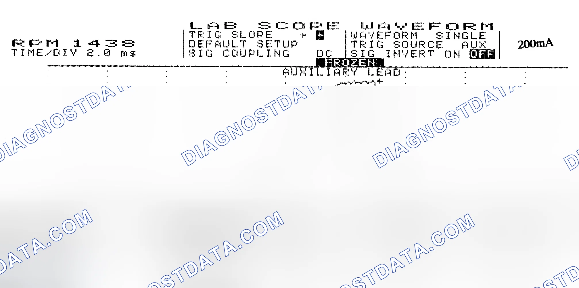 Scheme 15: Single Injector w/Normal Current Flow - Current Pattern