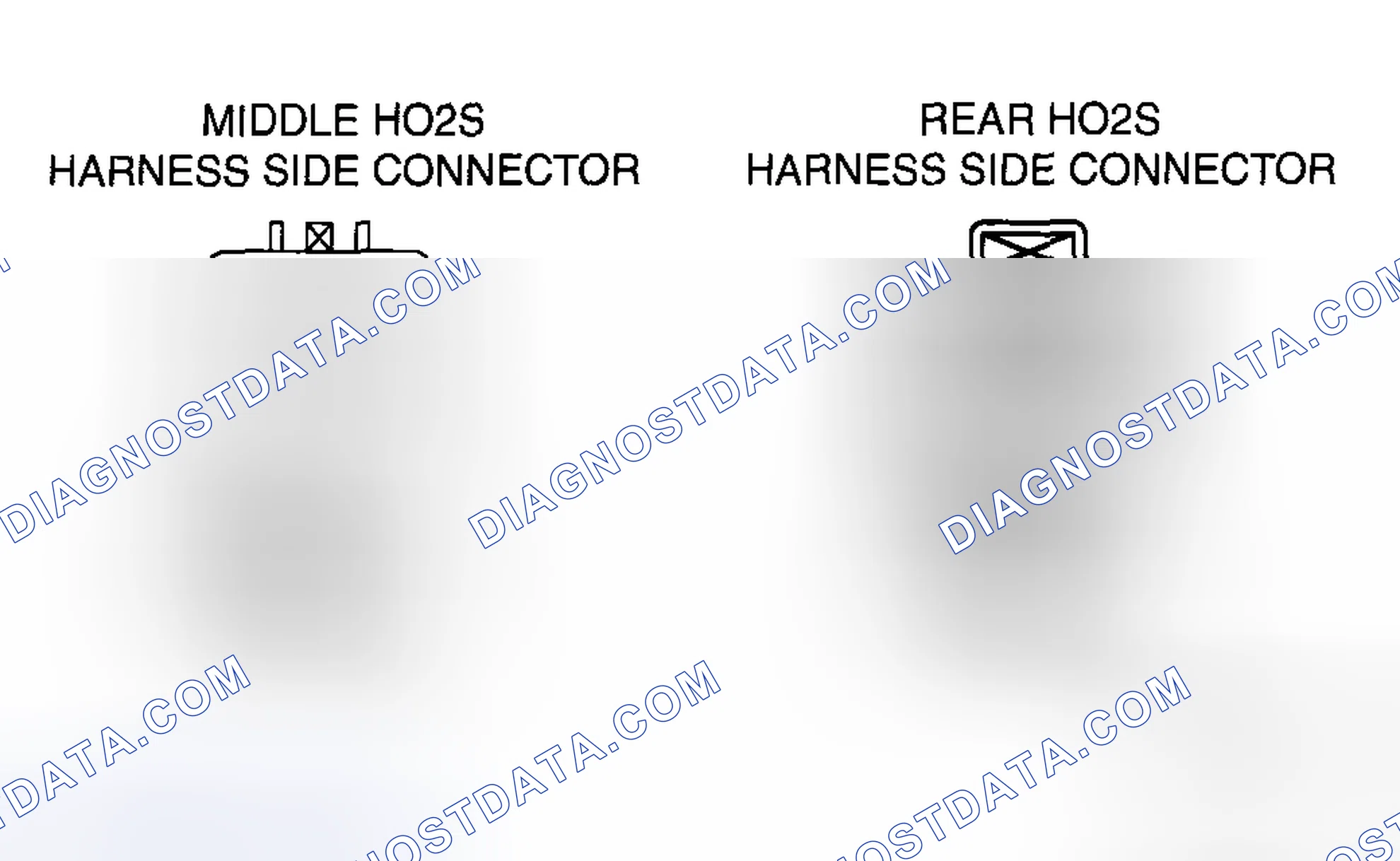 Scheme 82: Middle/rear HO2S heater resistance inspection