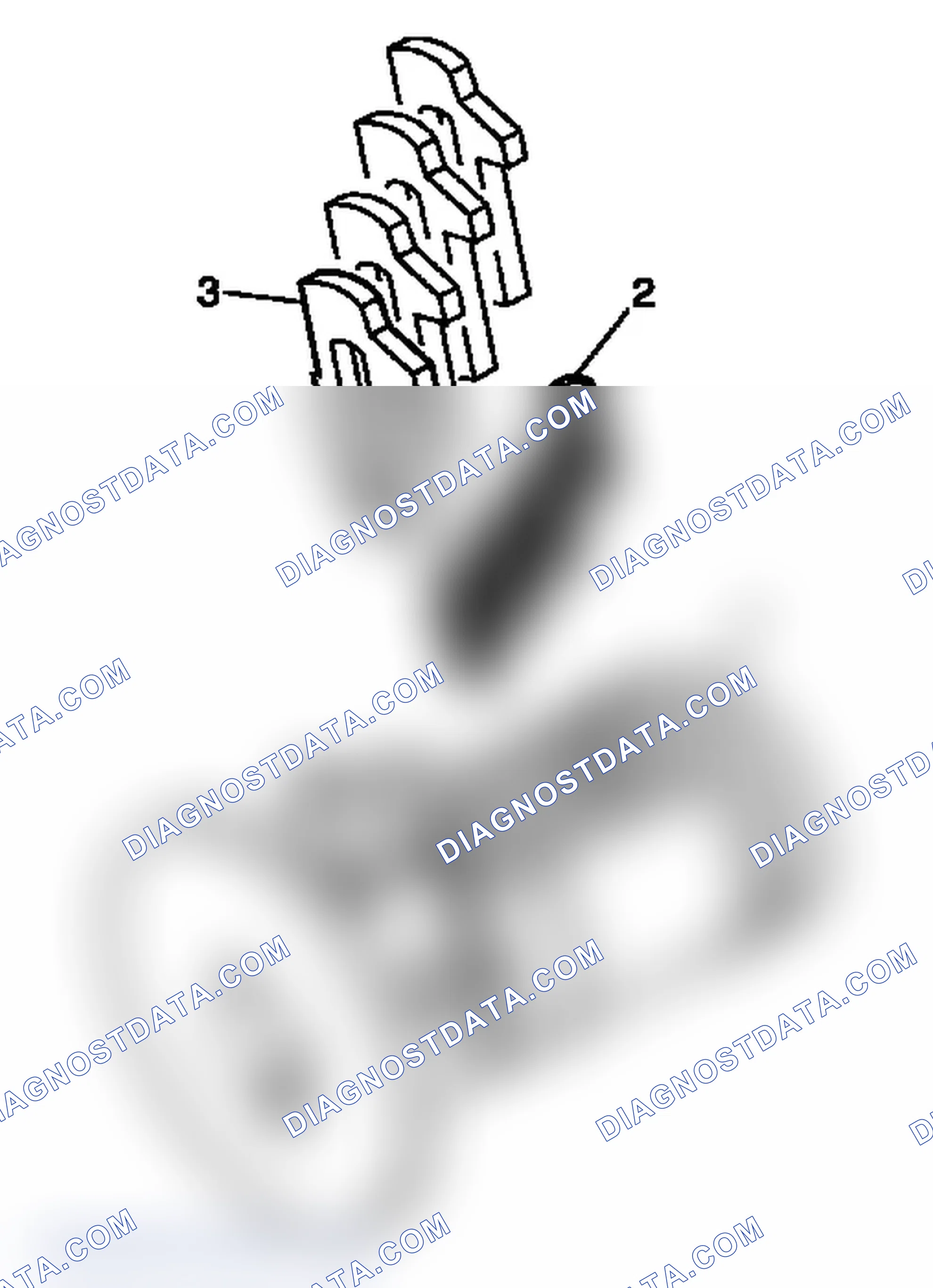 Scheme 34: Instrument Panel Compartment Door Lock Cylinder Coding
