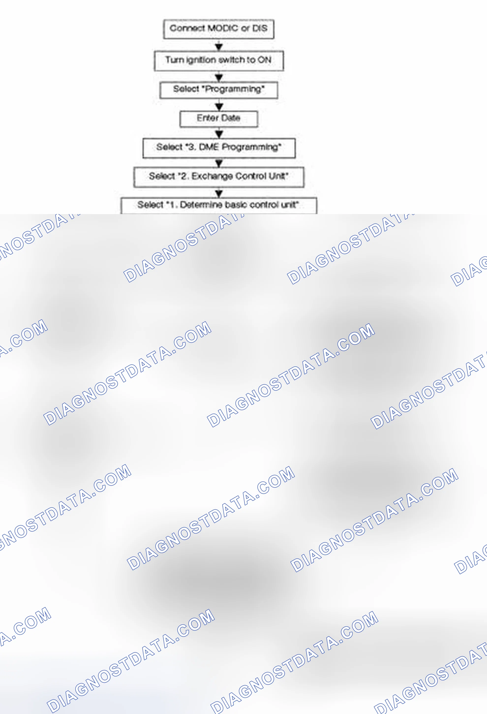 Scheme 240: Procedure for Flash Programming a Control Unit.