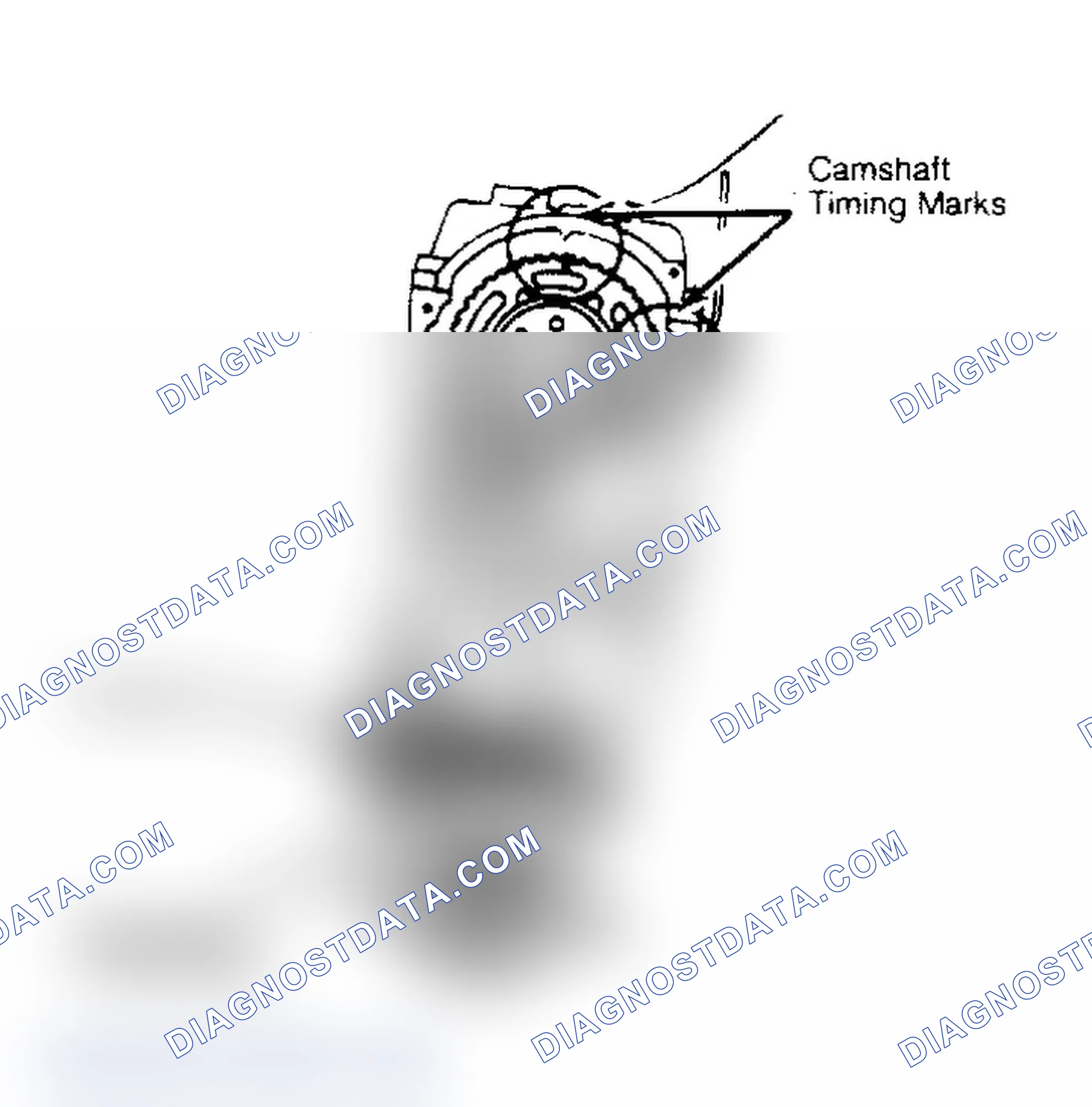 Scheme 6: ALIGNING CAMSHAFT TIMING MARKS