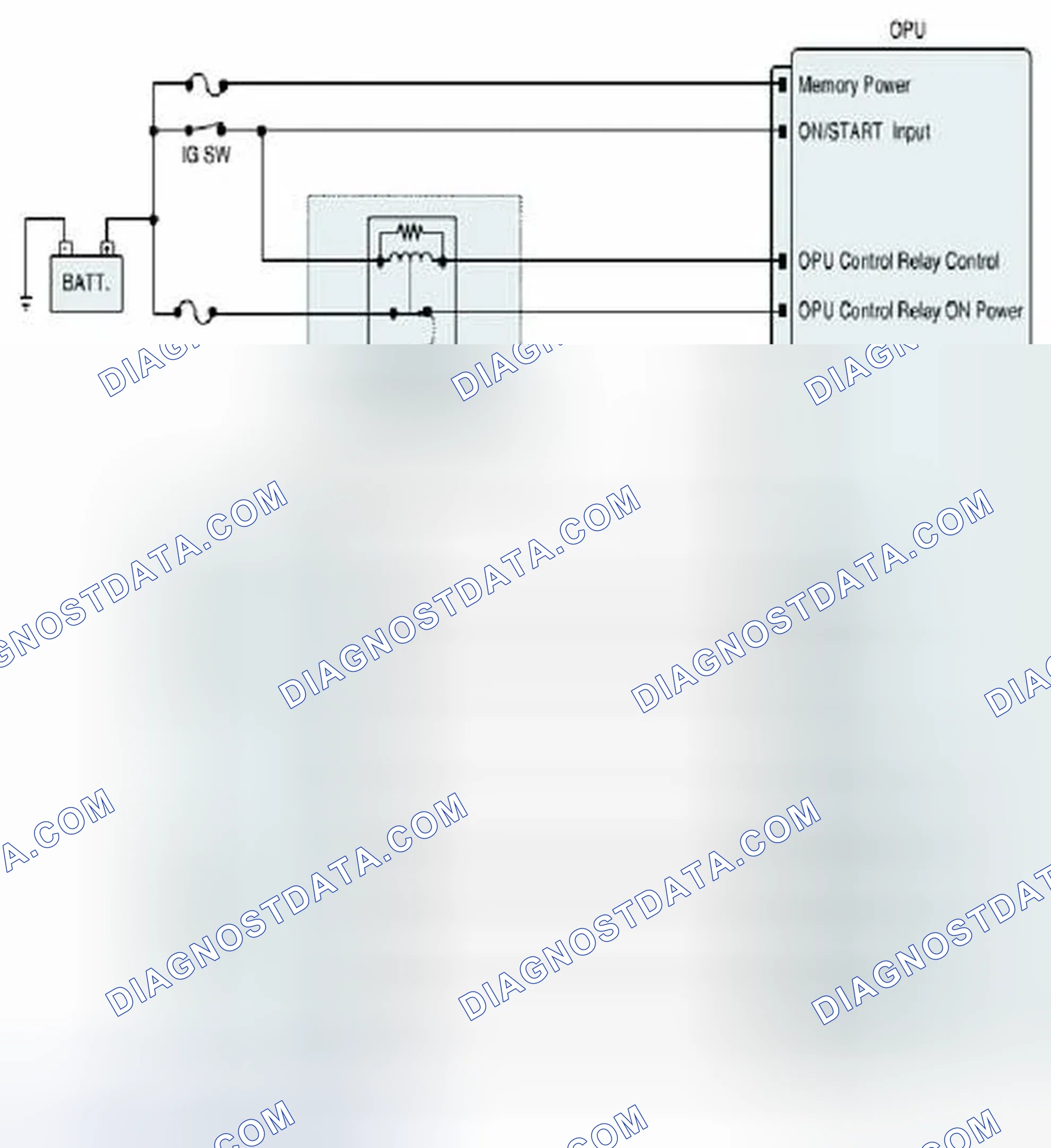 Scheme 893: Diagnostic Circuit Diagram