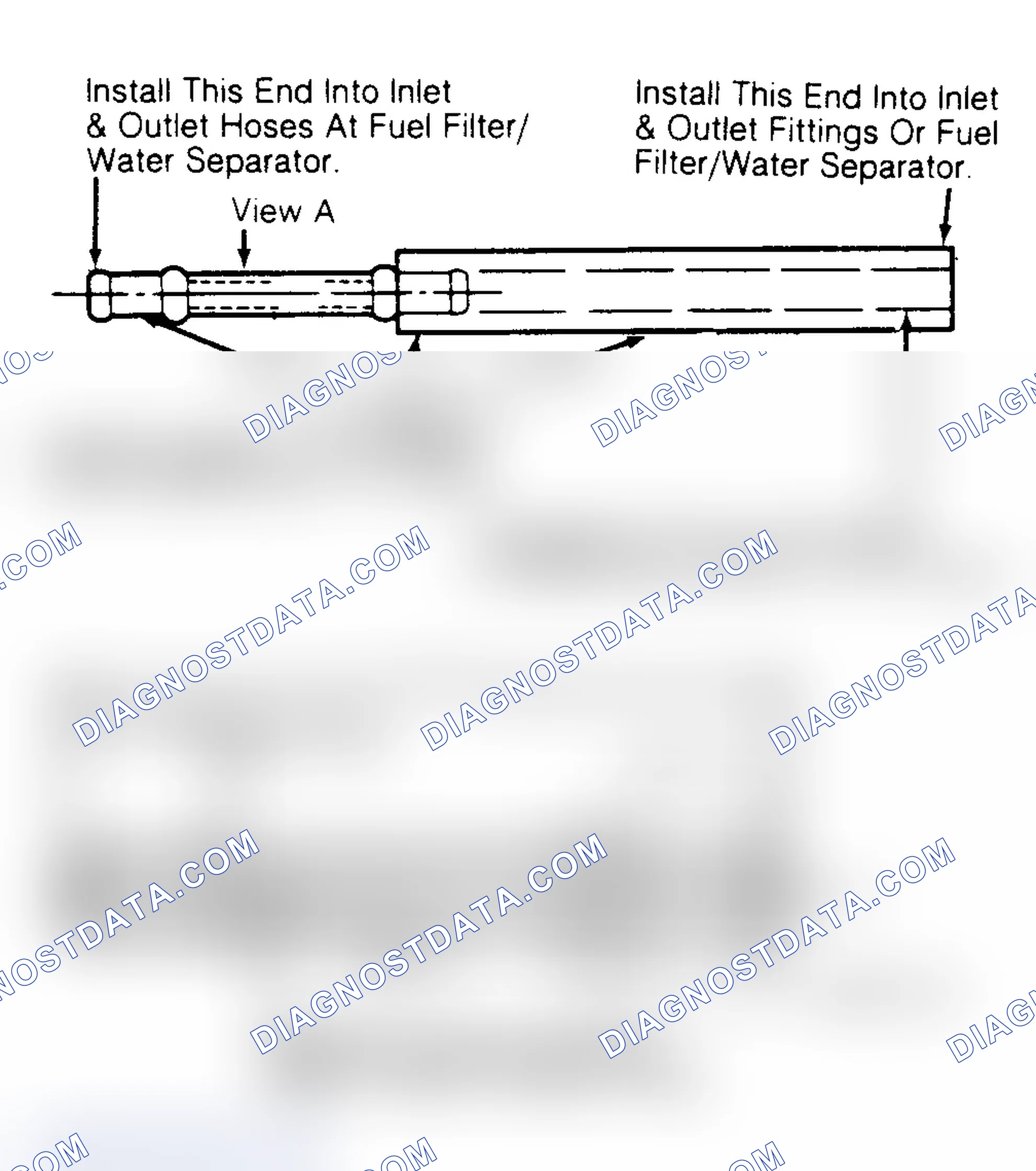 Scheme 269: Check Fuel Filter/Water Separator For Bubbles