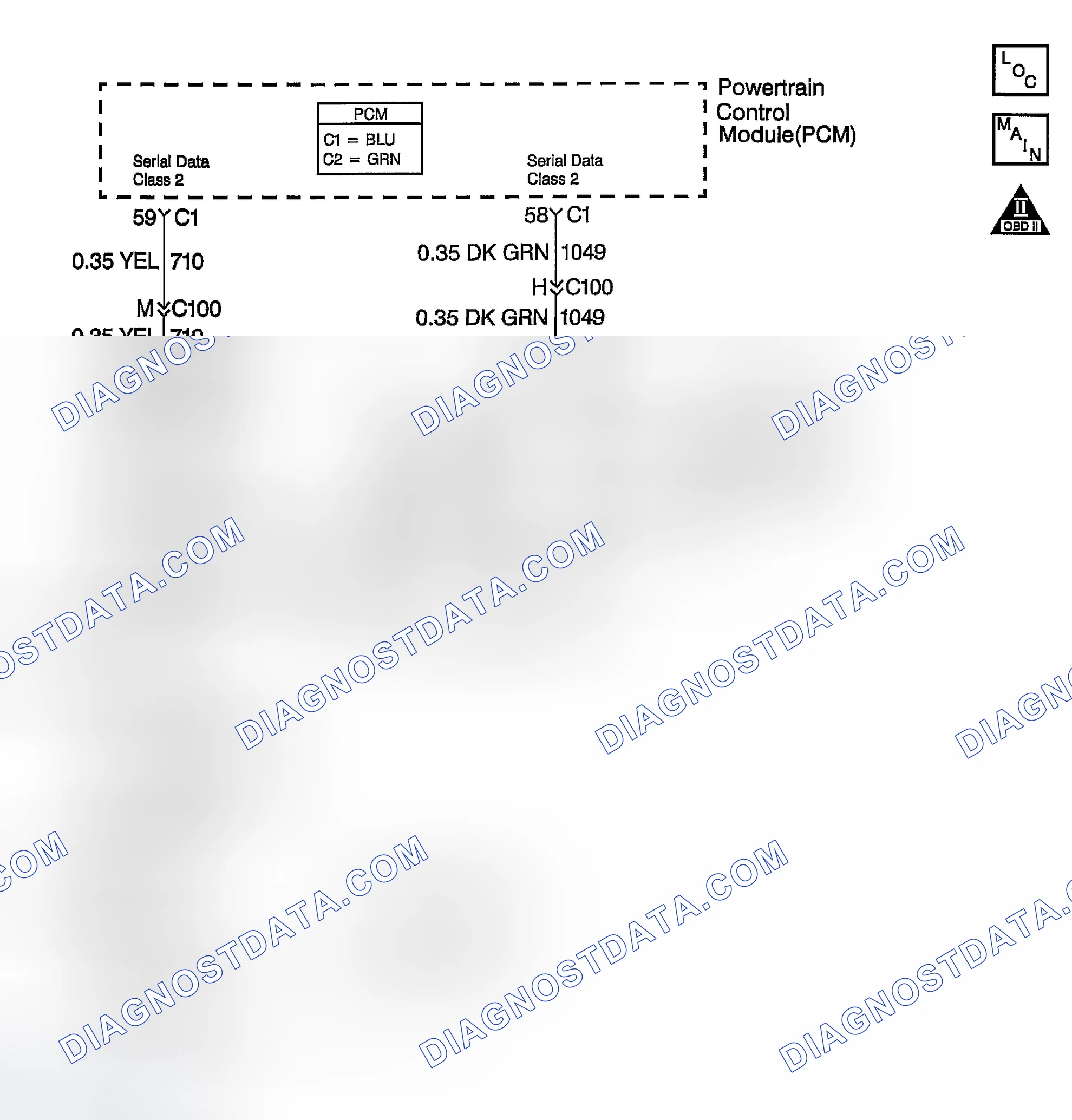 Scheme 727: Tow/Haul Switch/Indicator Always On or Inoperative