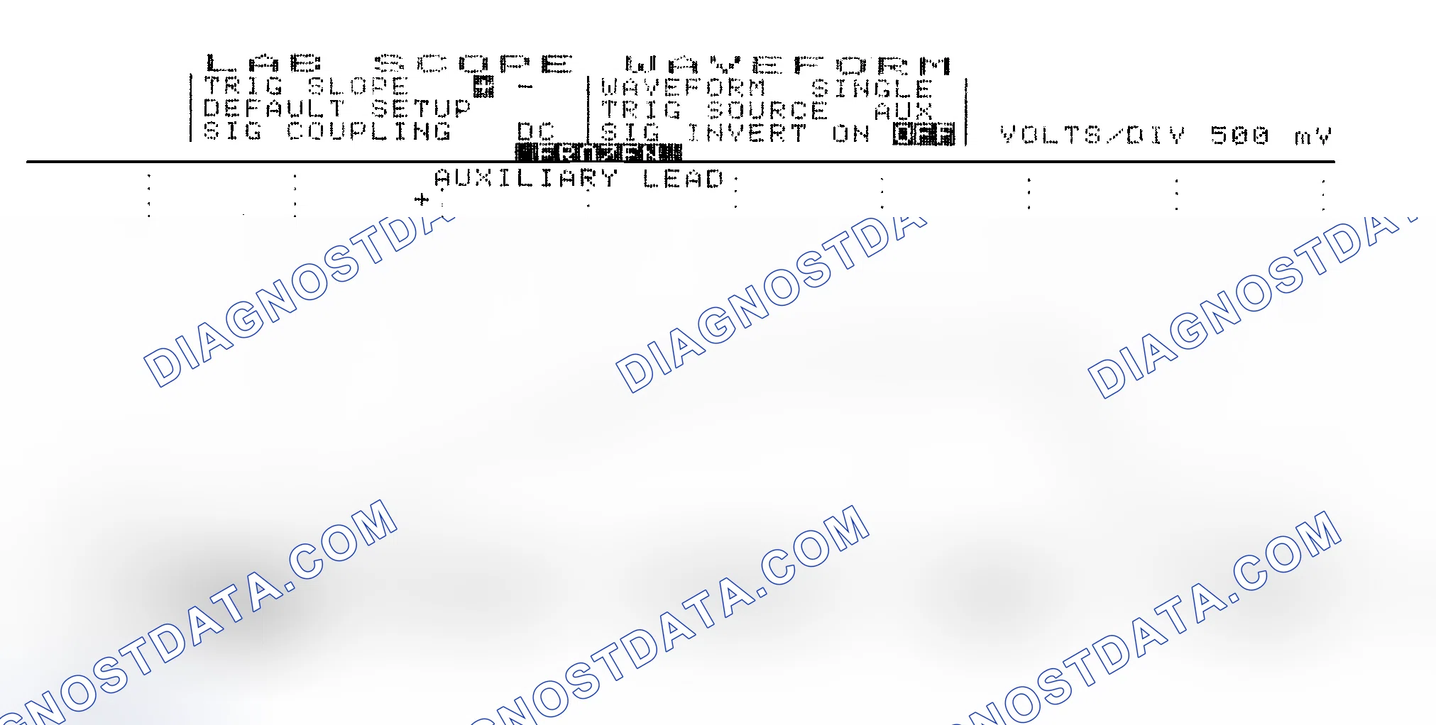Scheme 14: Single Injector w/Excessive Current Flow - Current Pattern