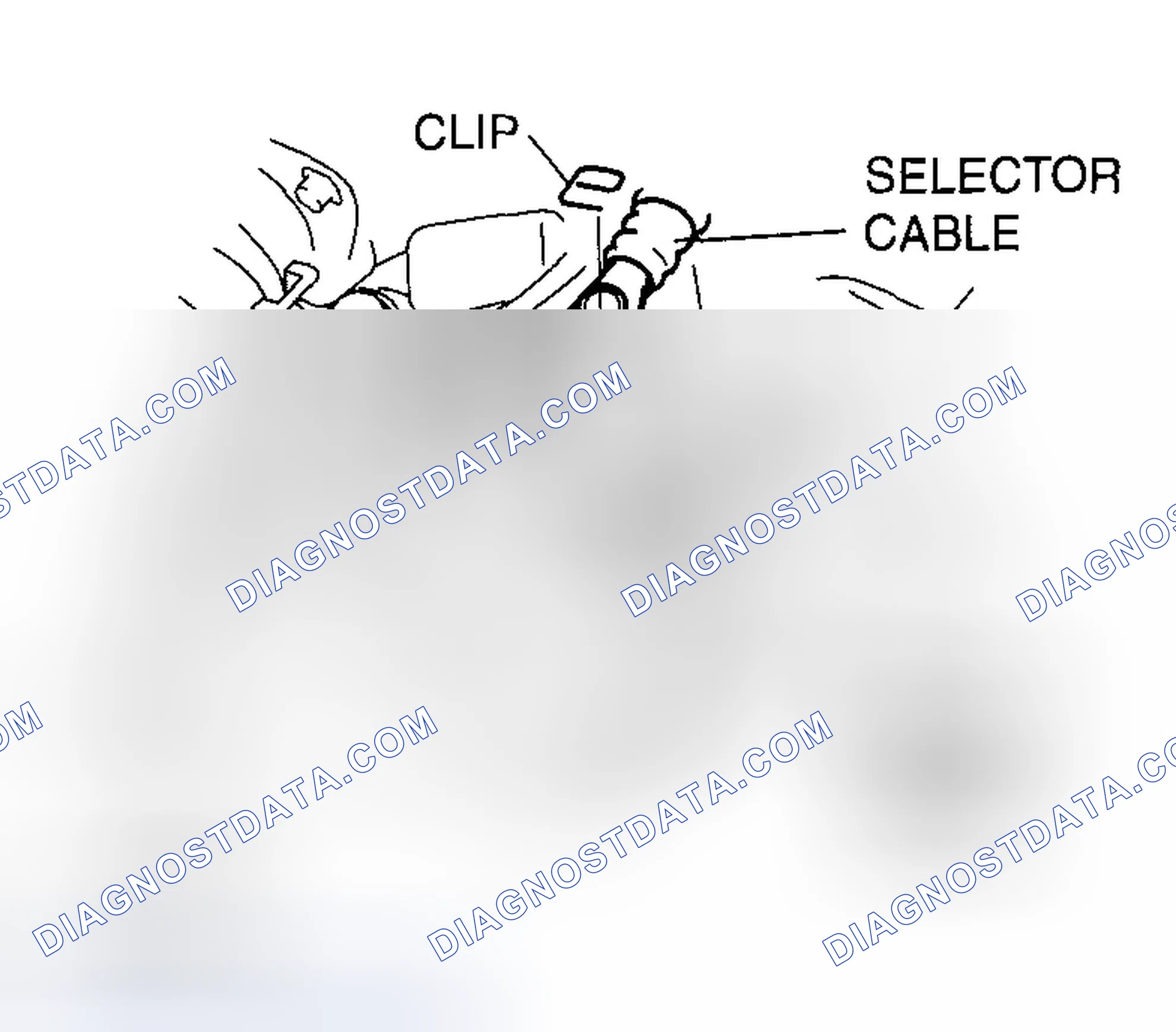 Scheme 712: TRANSAXLE RANGE (TR) SWITCH REMOVAL/INSTALLATION [JA5A-EL]