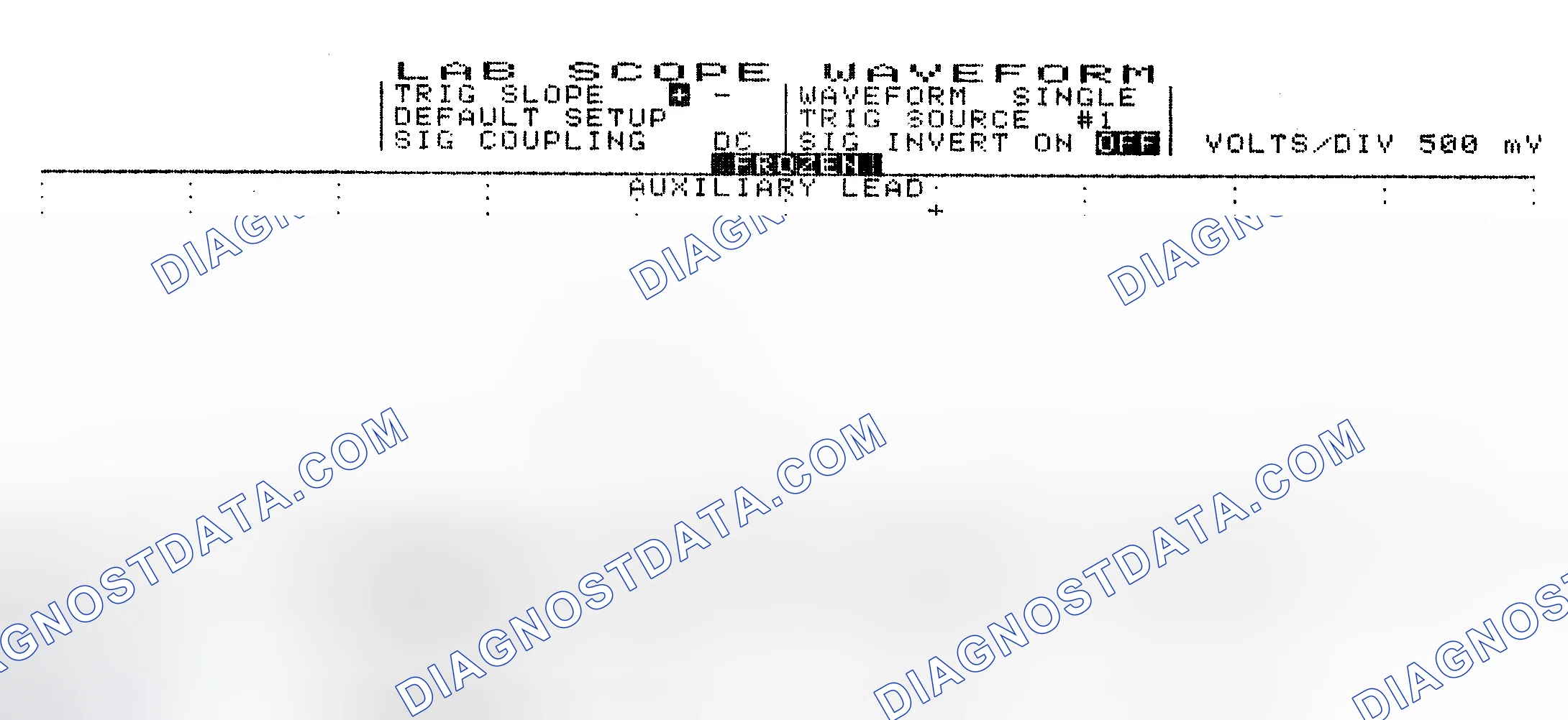 Scheme 10: Single Injector w/Excessive Current Flow - Current Pattern
