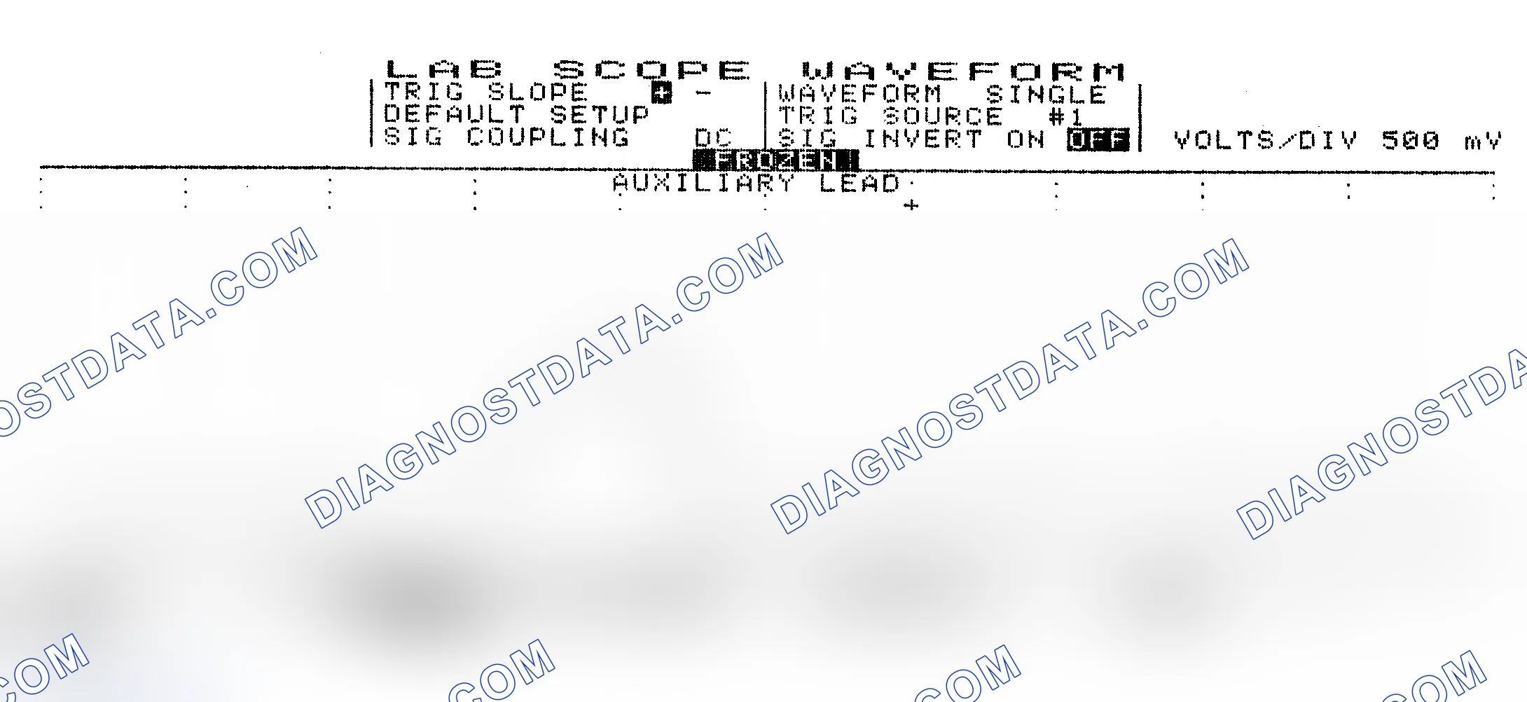 Scheme 10: Single Injector w/Excessive Current Flow - Current Pattern