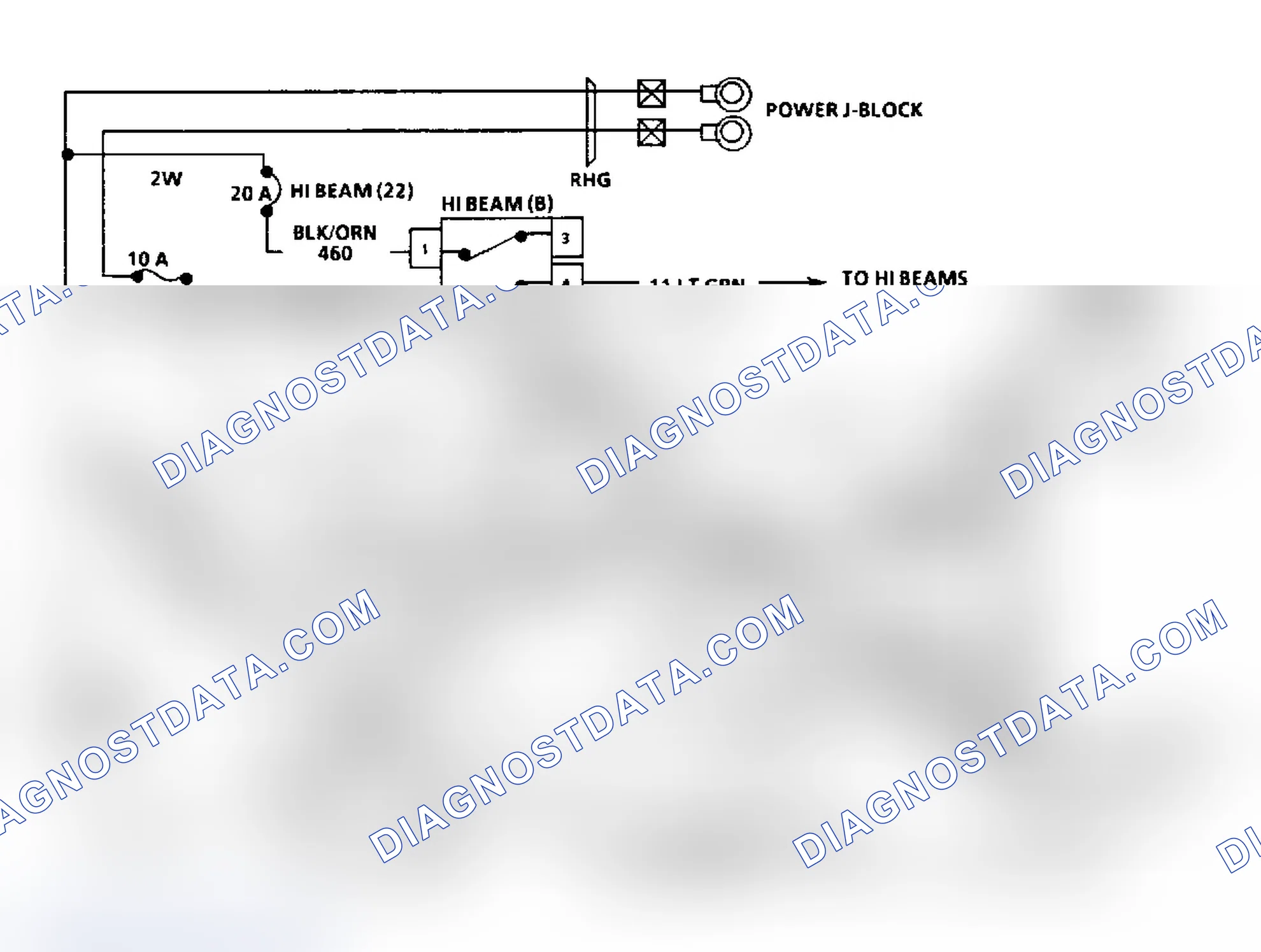Scheme 85: Code B420 Schematic, Twilight Relays Circuit