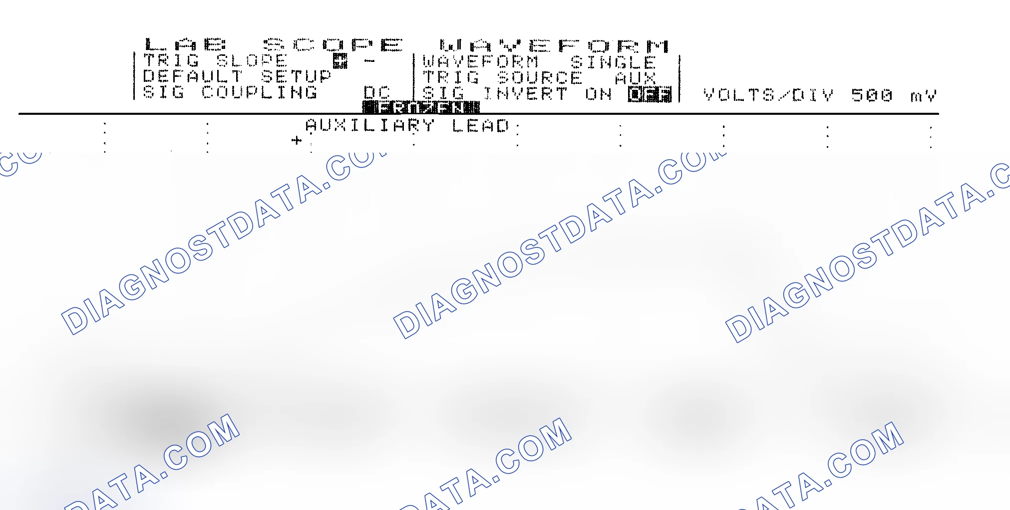 Scheme 14: Single Injector w/Excessive Current Flow - Current Pattern