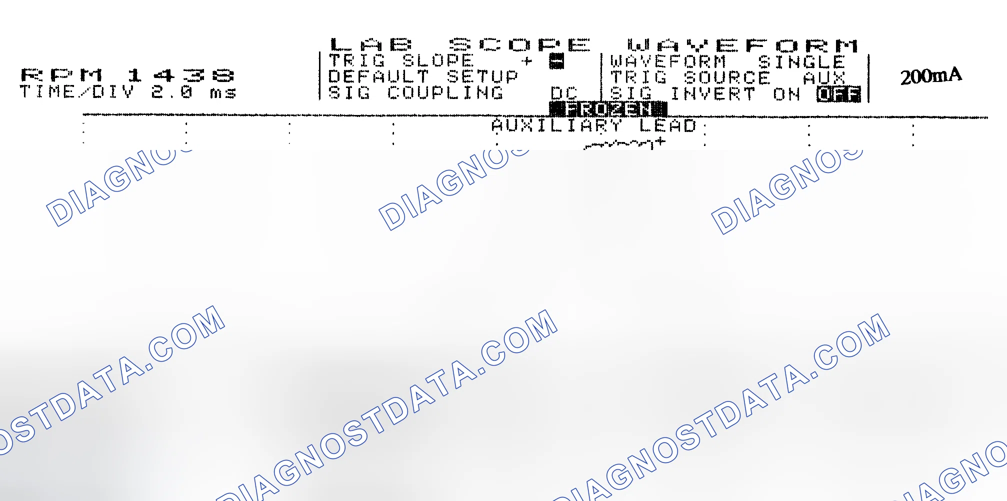 Scheme 15: Single Injector w/Normal Current Flow - Current Pattern