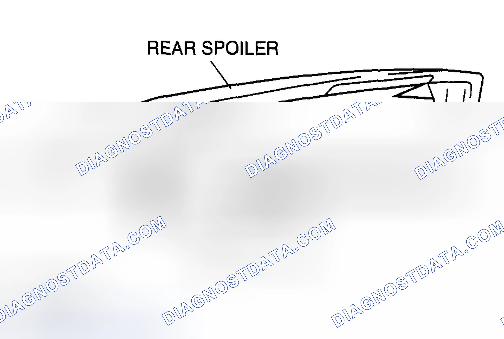 Scheme 87: High-mount brake light removal note