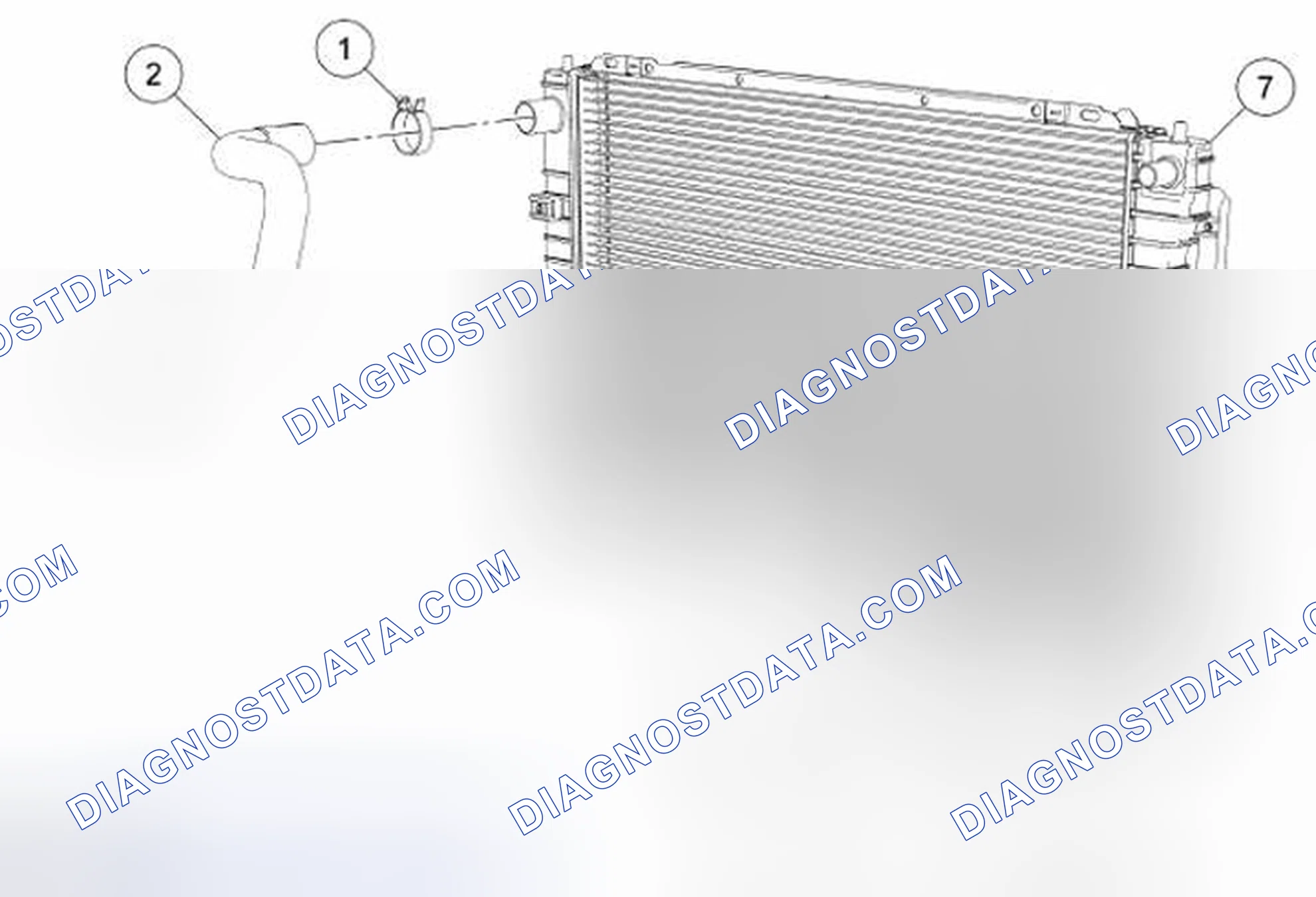 Scheme 5: Radiator - 2.5L