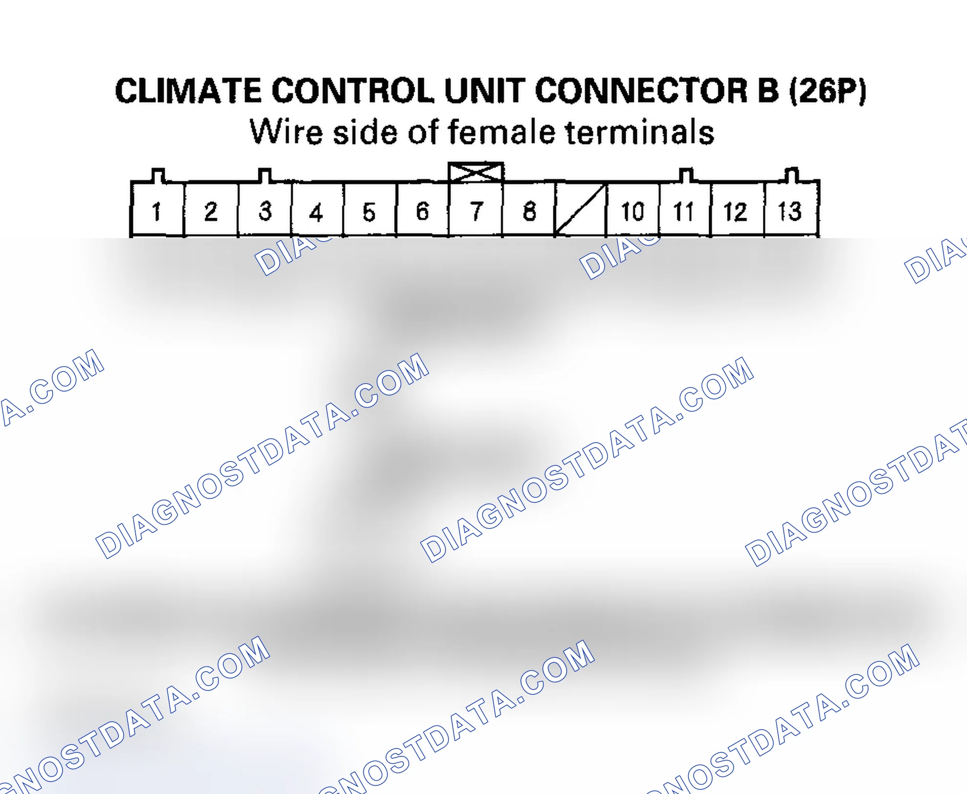 Scheme 21: DTC Indicator C: An Open In The Outside Air Temperature Sensor Circuit