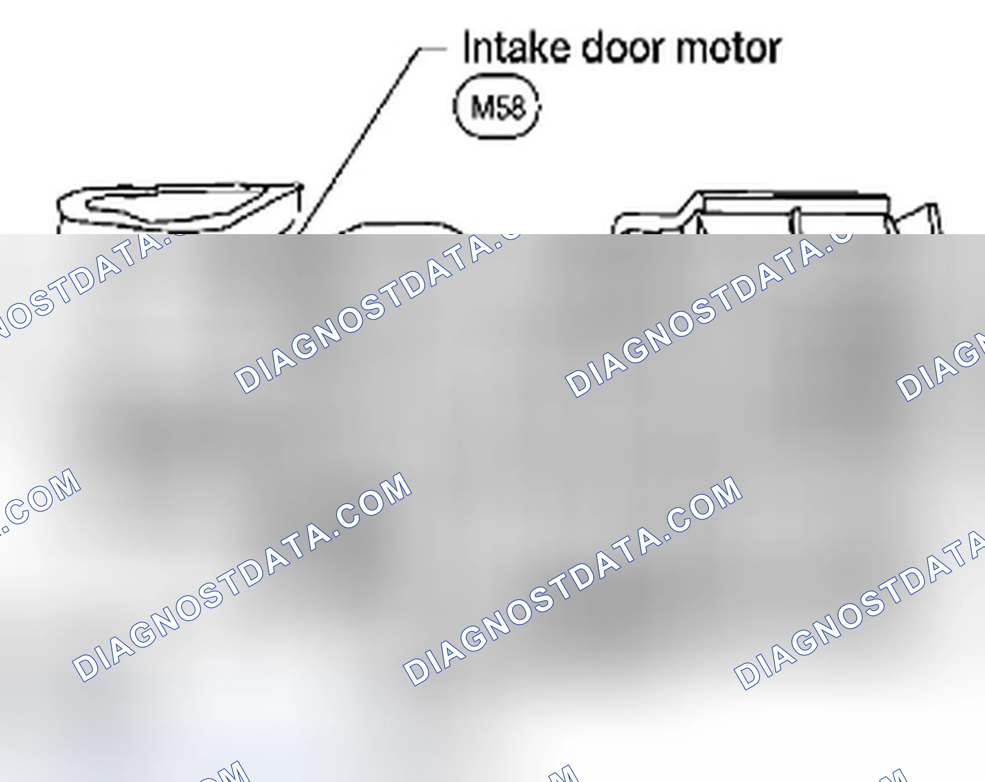 Scheme 87: Intake door motor