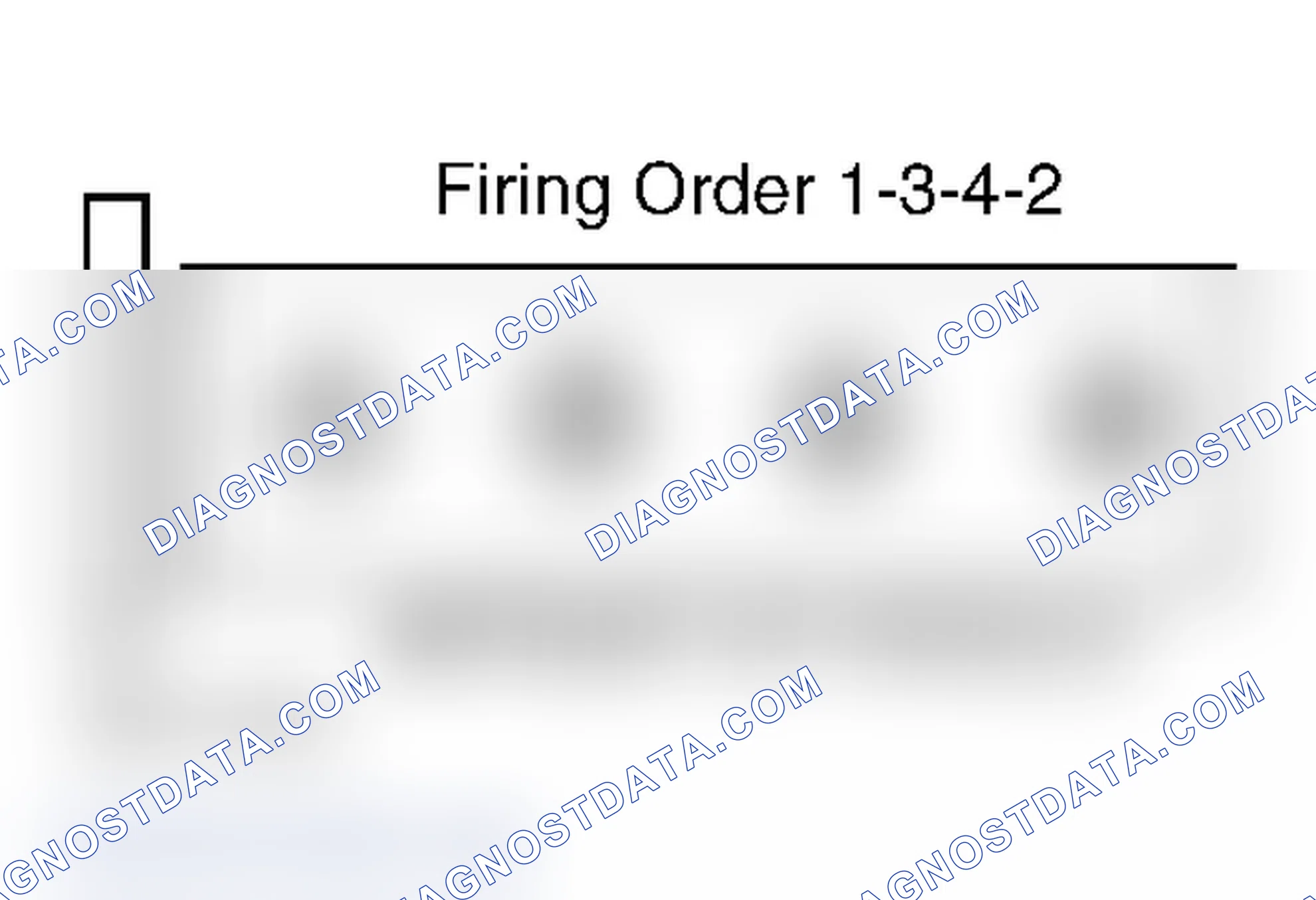 Scheme 2: Firing Order (1.3L, 1.8L, 1.9L, 2.2L & 2.4L)