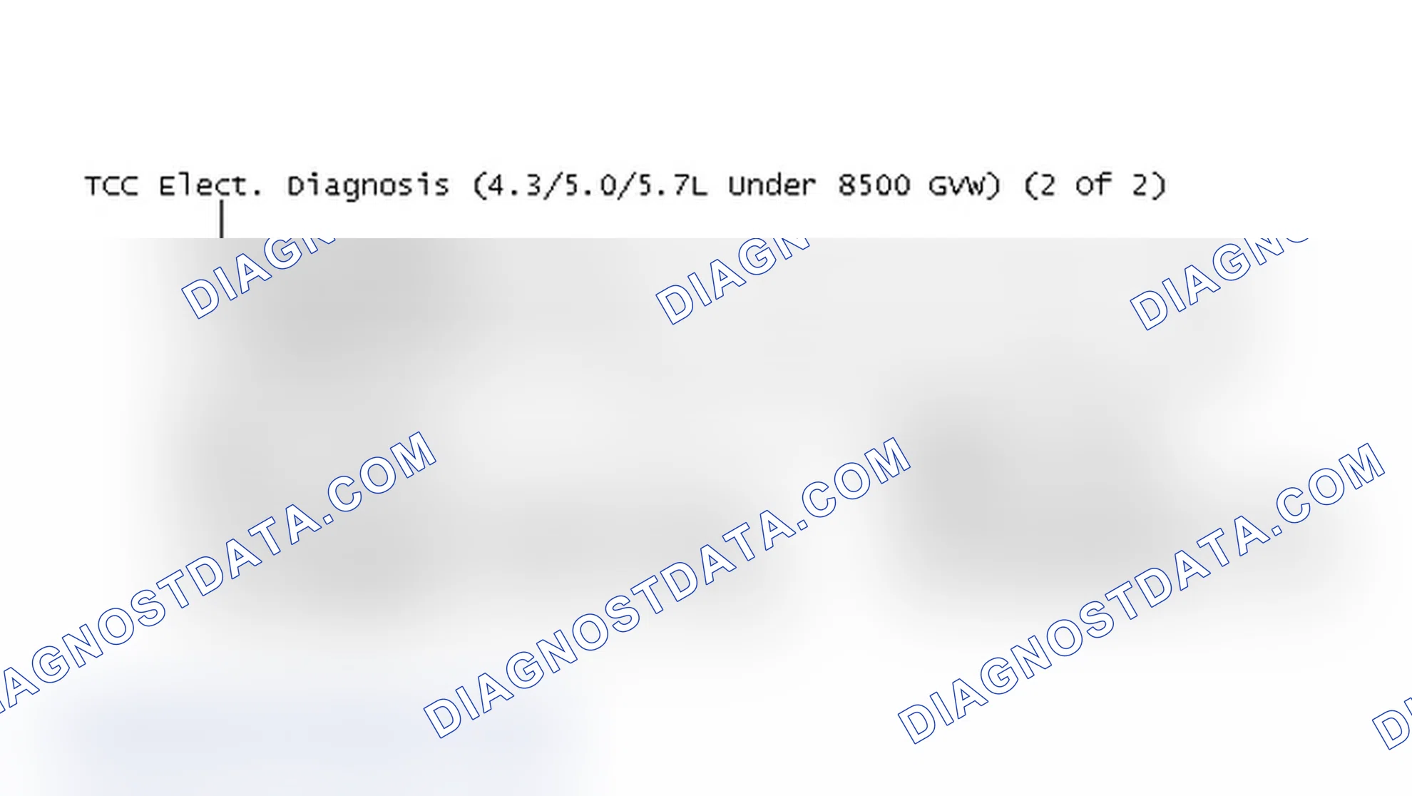 Scheme 130: TCC Elect. Diagnosis (4.3/5.0/5.7L Under 8500 GVW) (2 Of 2)