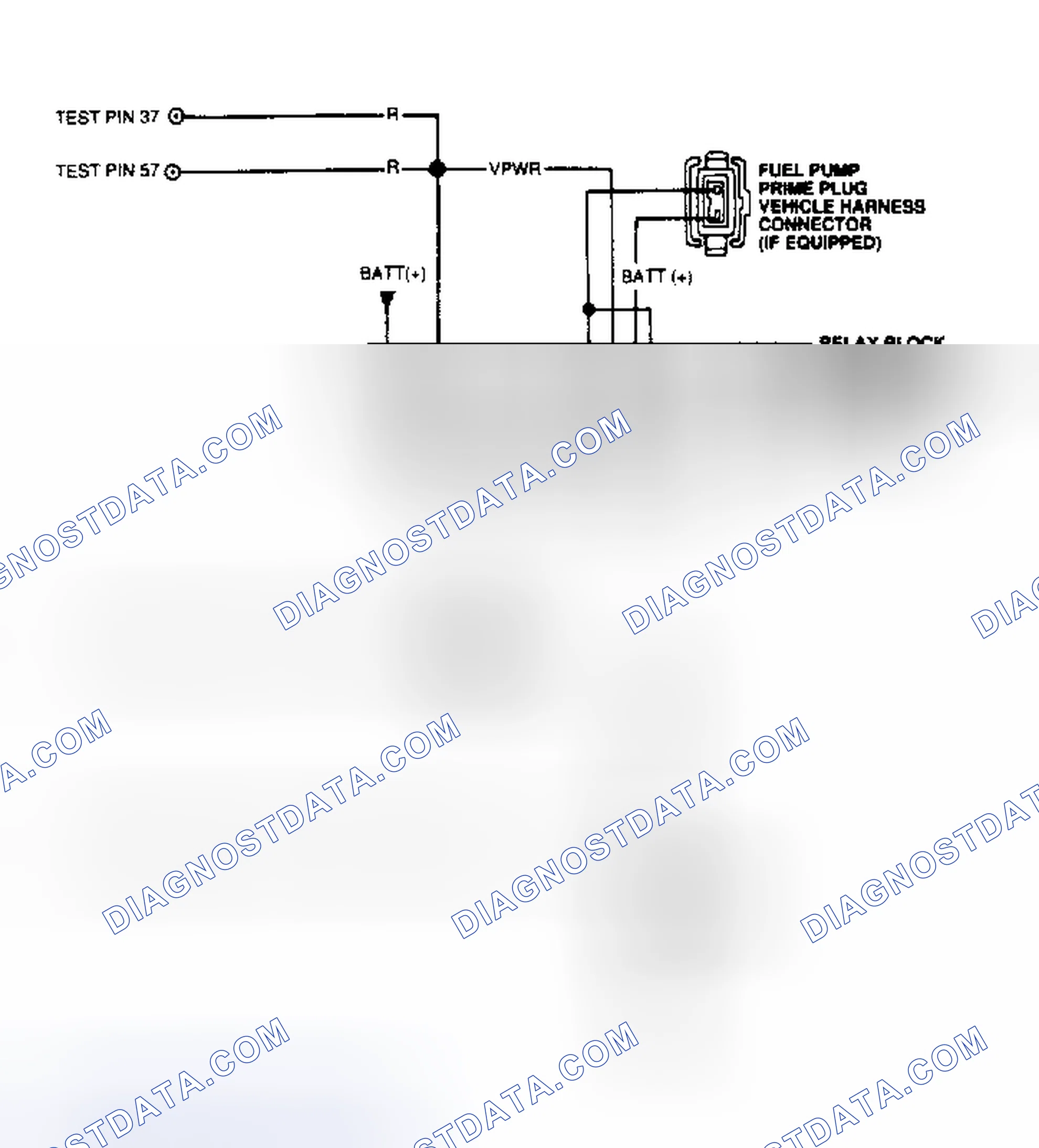 Scheme 59: Fuel Pump Monitor Ckt. Diagram (Crown Victoria, Grand Marquis & Town Car)