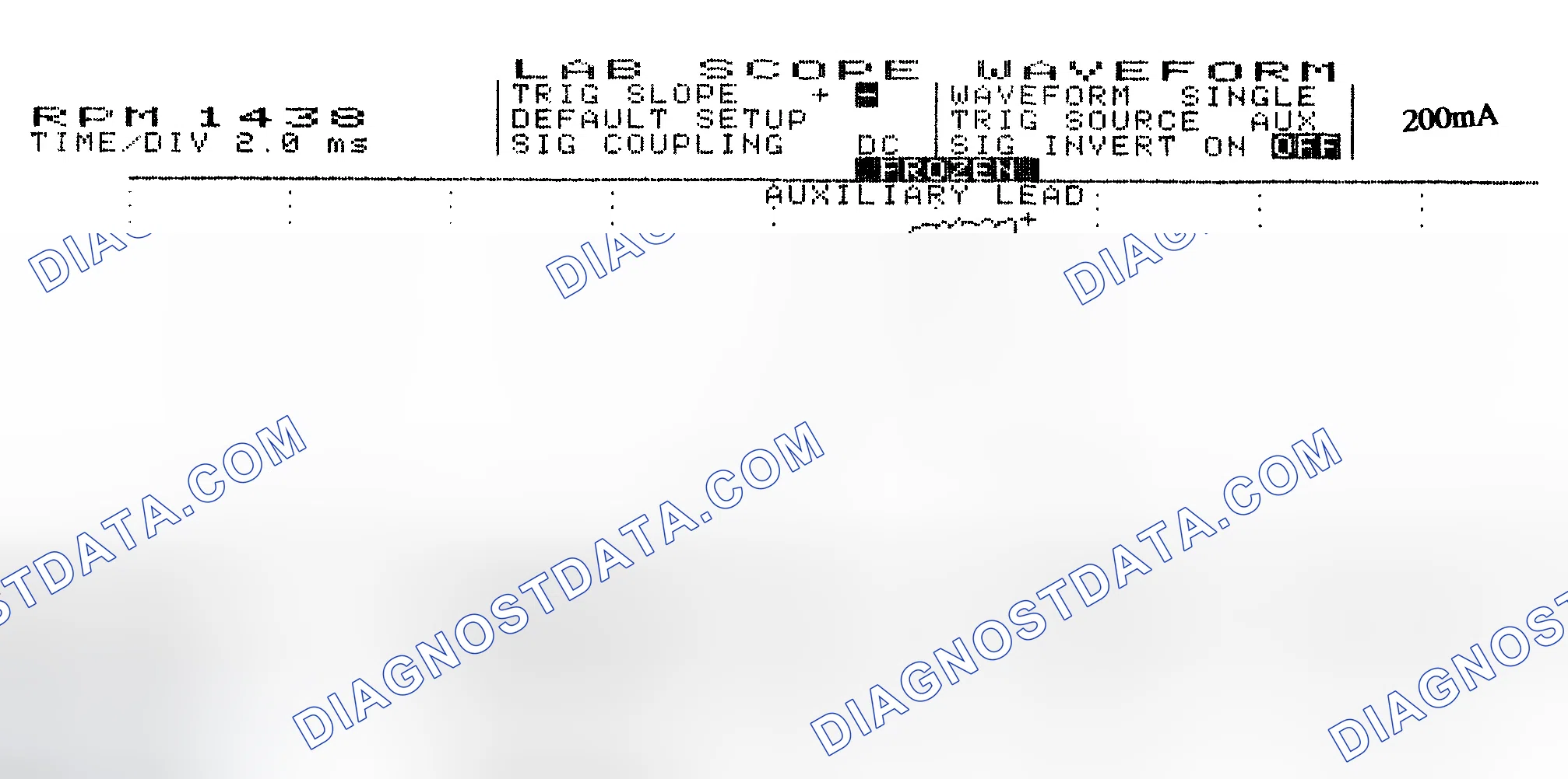 Scheme 15: Single Injector w/Normal Current Flow - Current Pattern