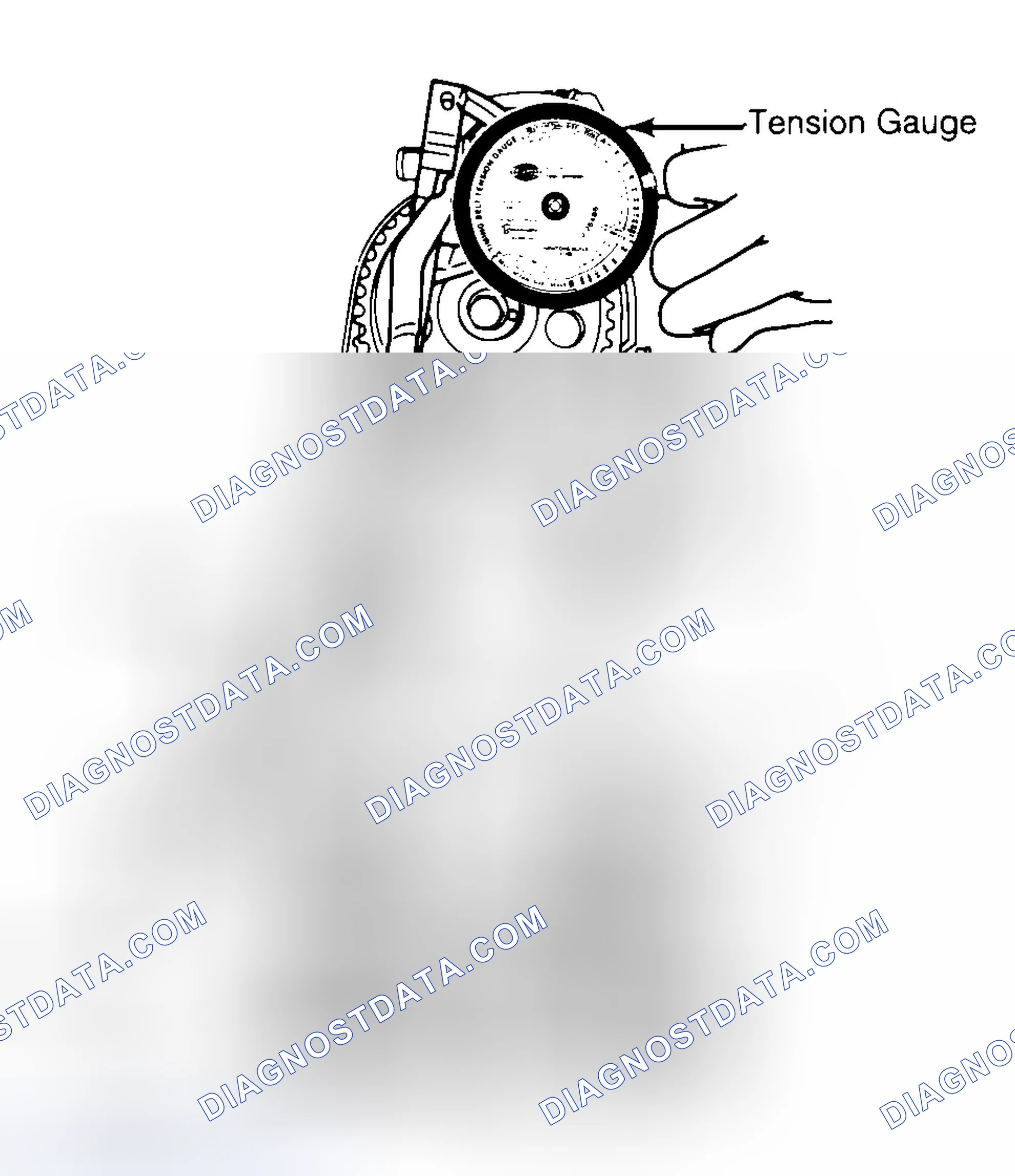 Scheme 3: Adjusting Typical Timing Belt Tension