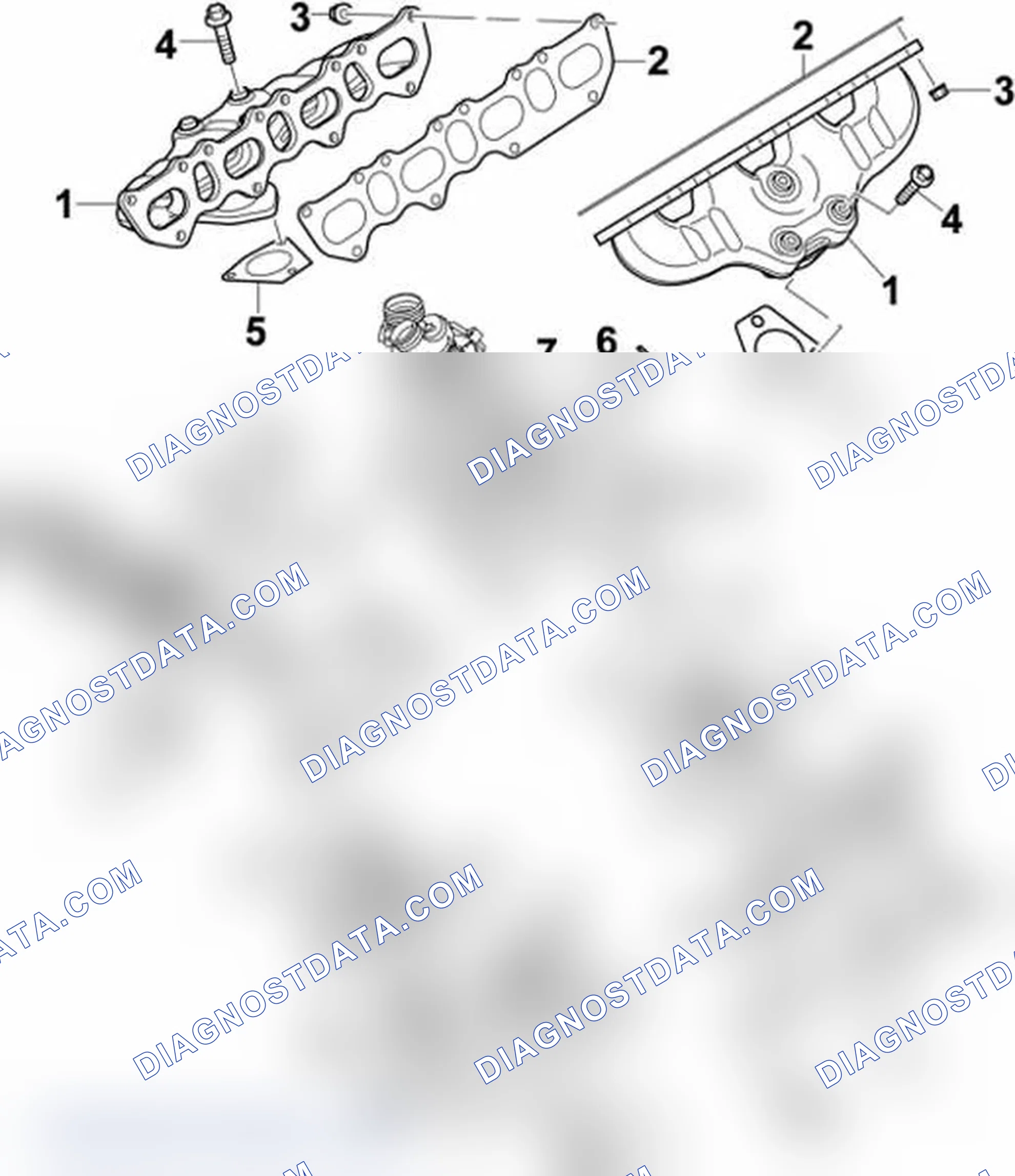Scheme 126: Removing oxygen sensors in front of catalytic converter - Cayenne Turbo (M48/50)