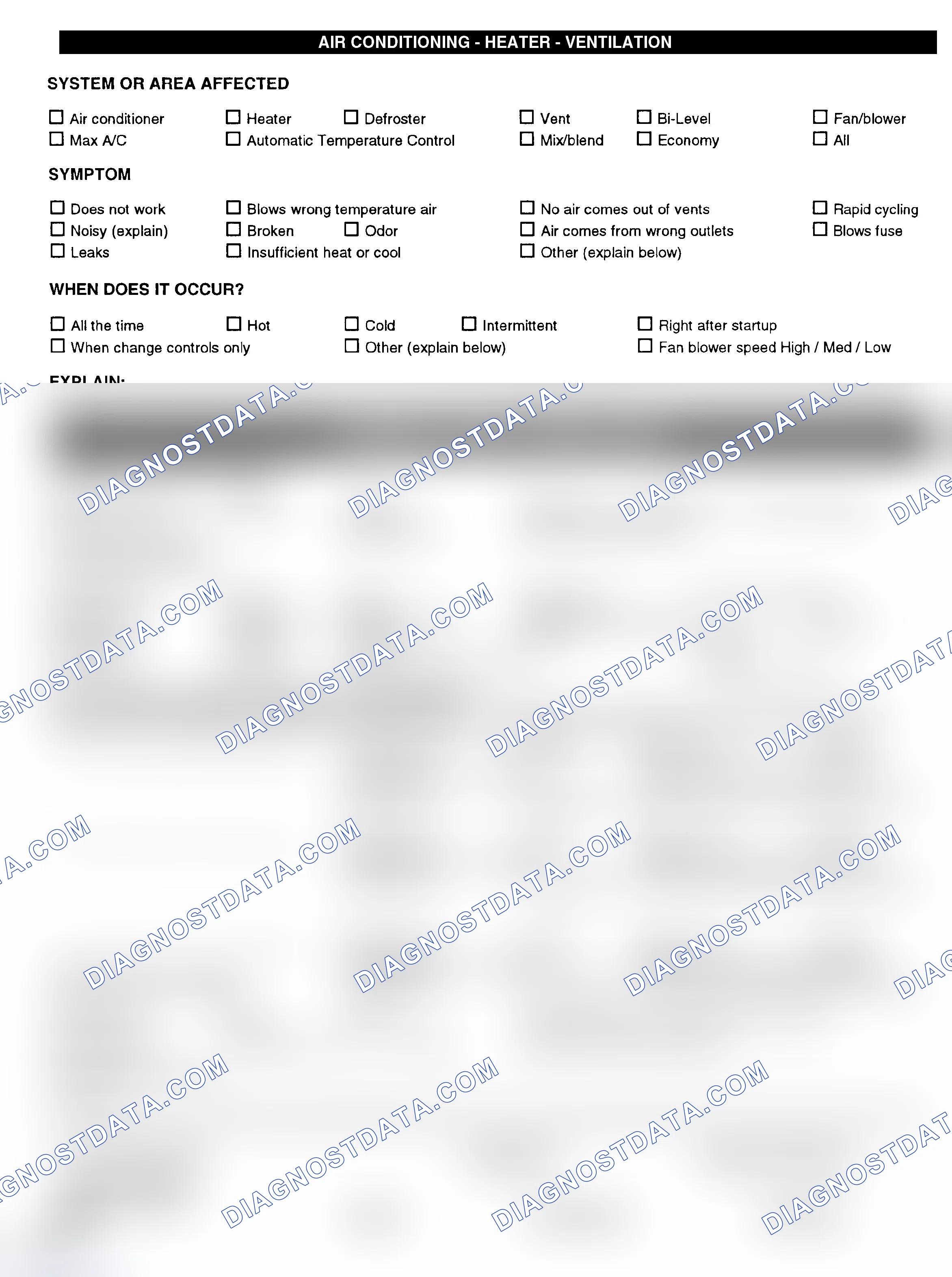 Scheme 4: Symptom Check List - Page 3