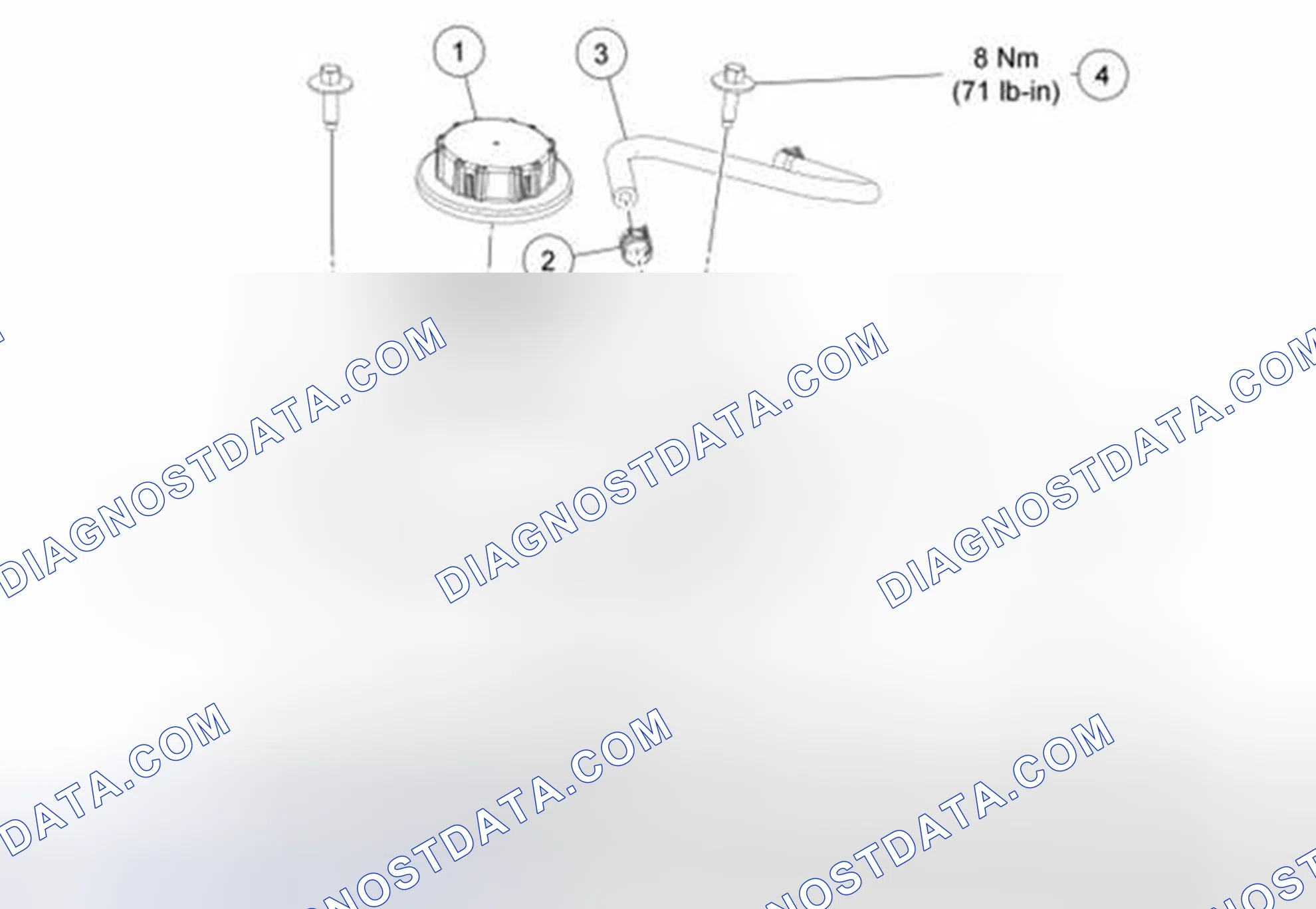 Scheme 26: Degas Bottle - 3.7L and 5.0L Engines