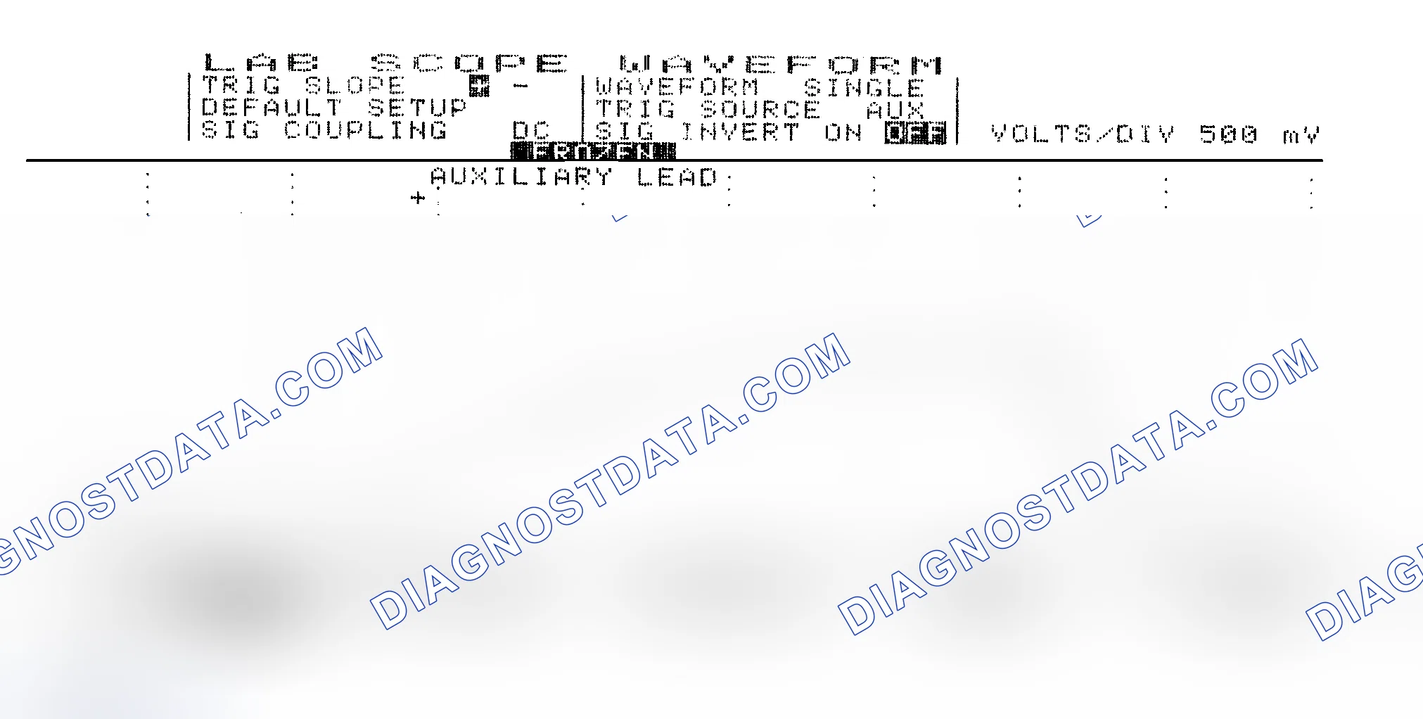 Scheme 14: Single Injector w/Excessive Current Flow - Current Pattern