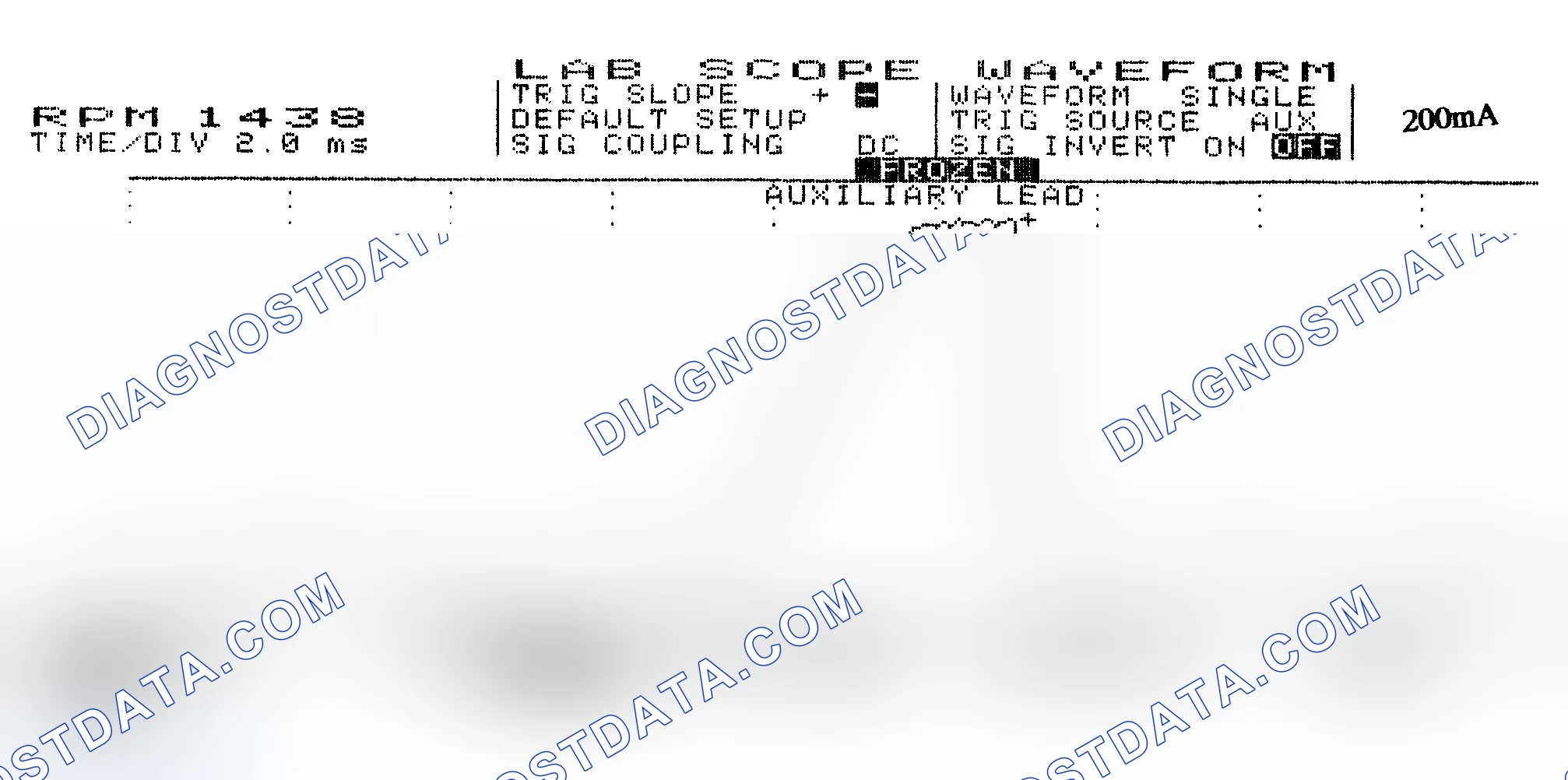 Scheme 15: Single Injector w/Normal Current Flow - Current Pattern