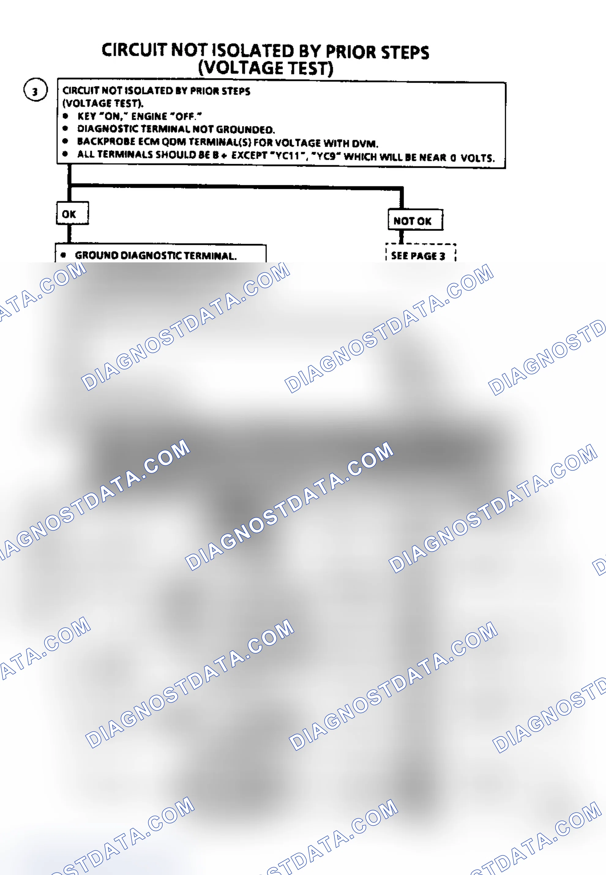 Scheme 290: Code 26: Quad-Driver Circuit Flow Chart (2 of 3) (3.8L)