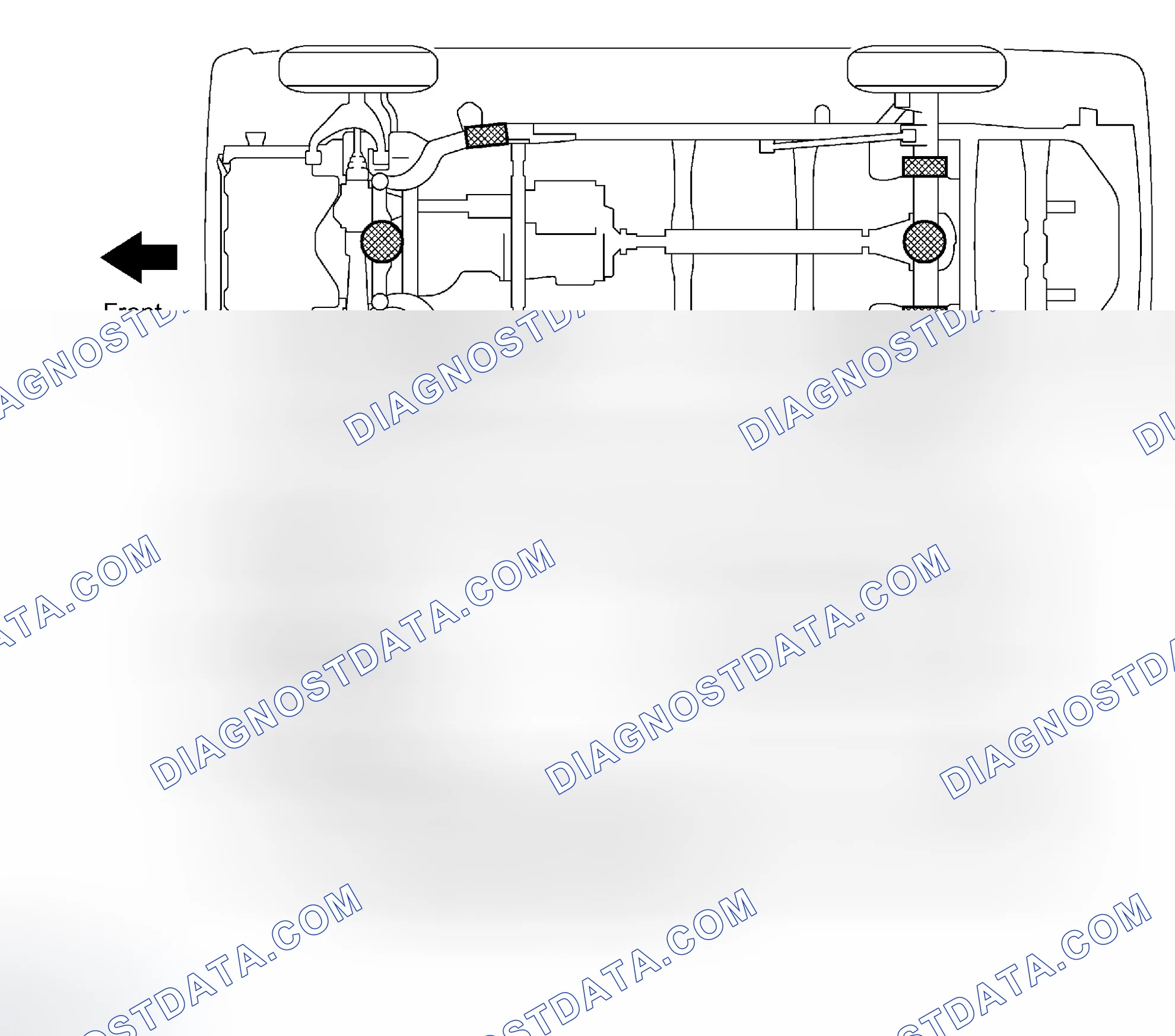 Scheme 12: VEHICLE LIFT AND SUPPORT LOCATIONS