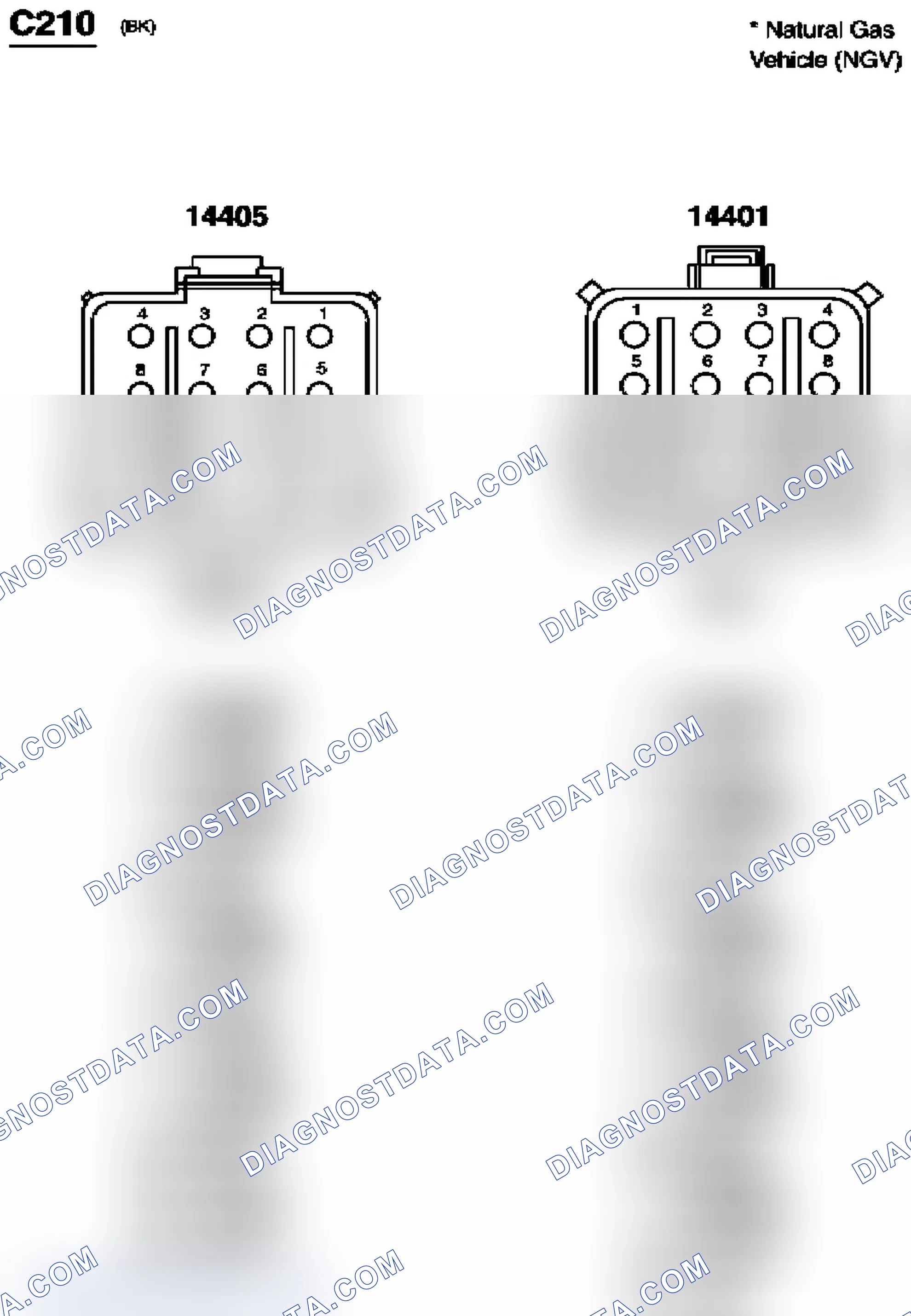 Scheme 64: Identifying Connectors C210 & C211