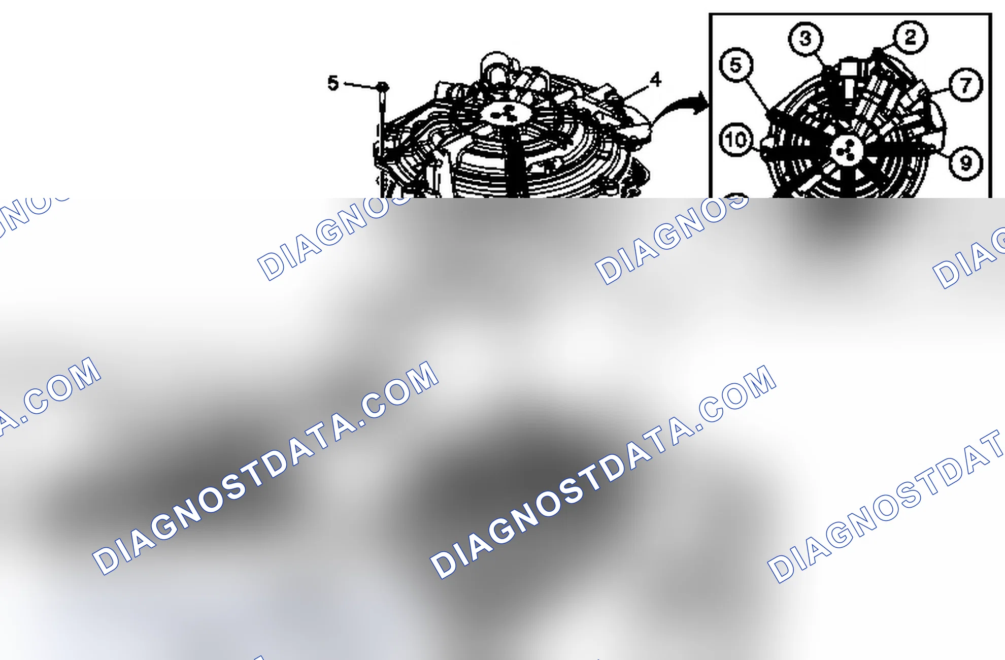 Scheme 222: Case Cover Assembly Installation