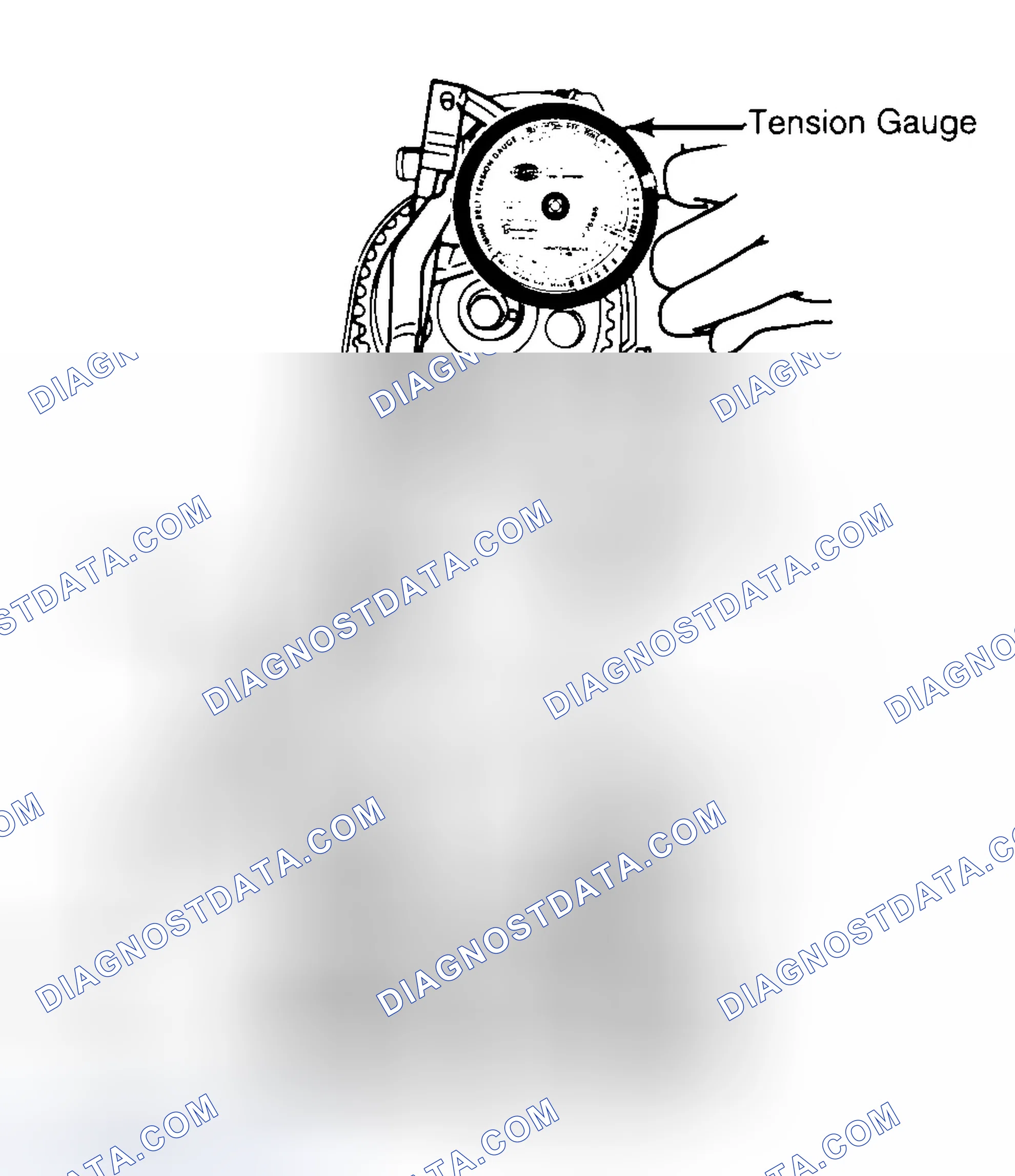 Scheme 3: Adjusting Typical Timing Belt Tension