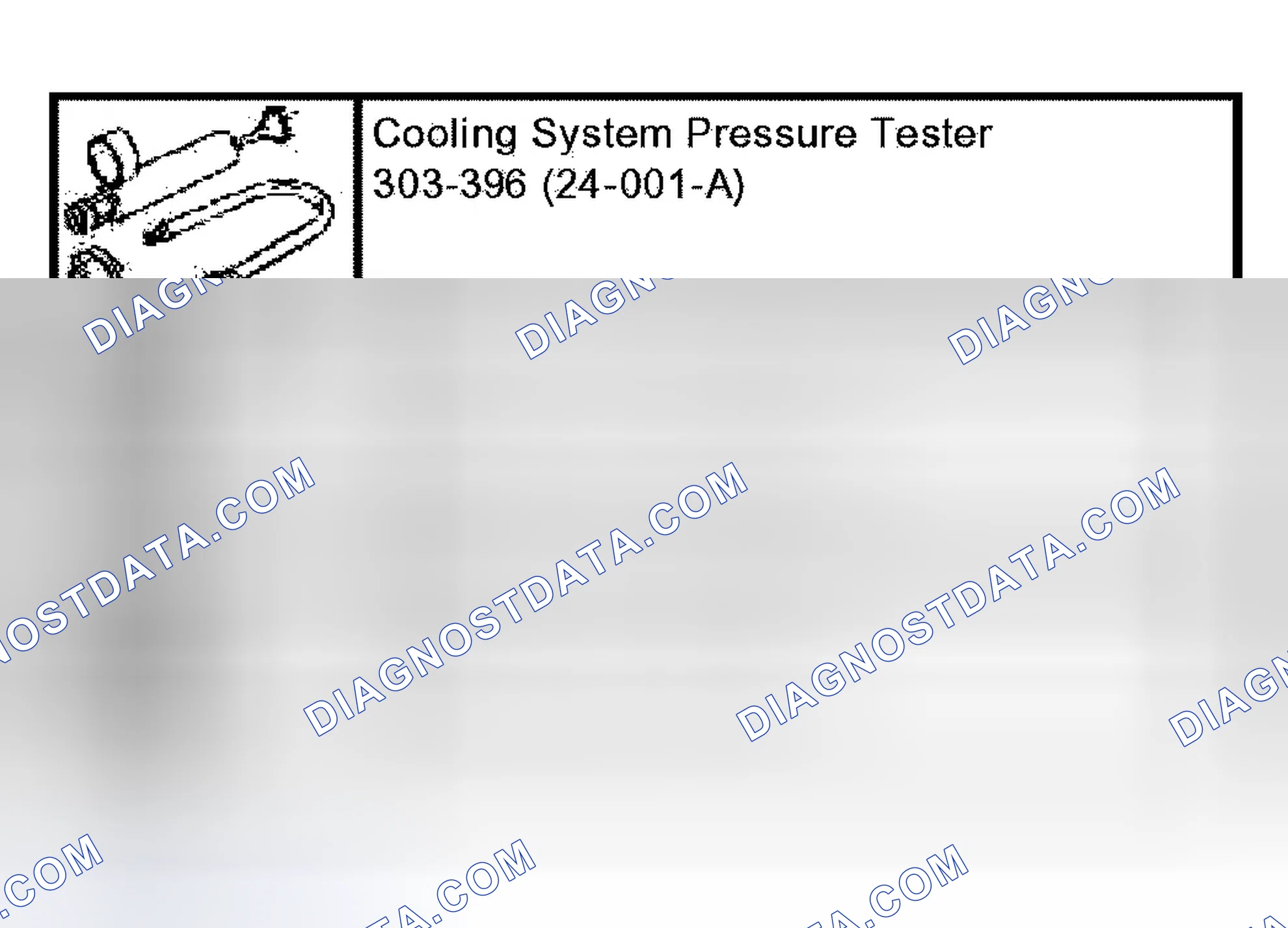 Scheme 71: Special Tool(s)