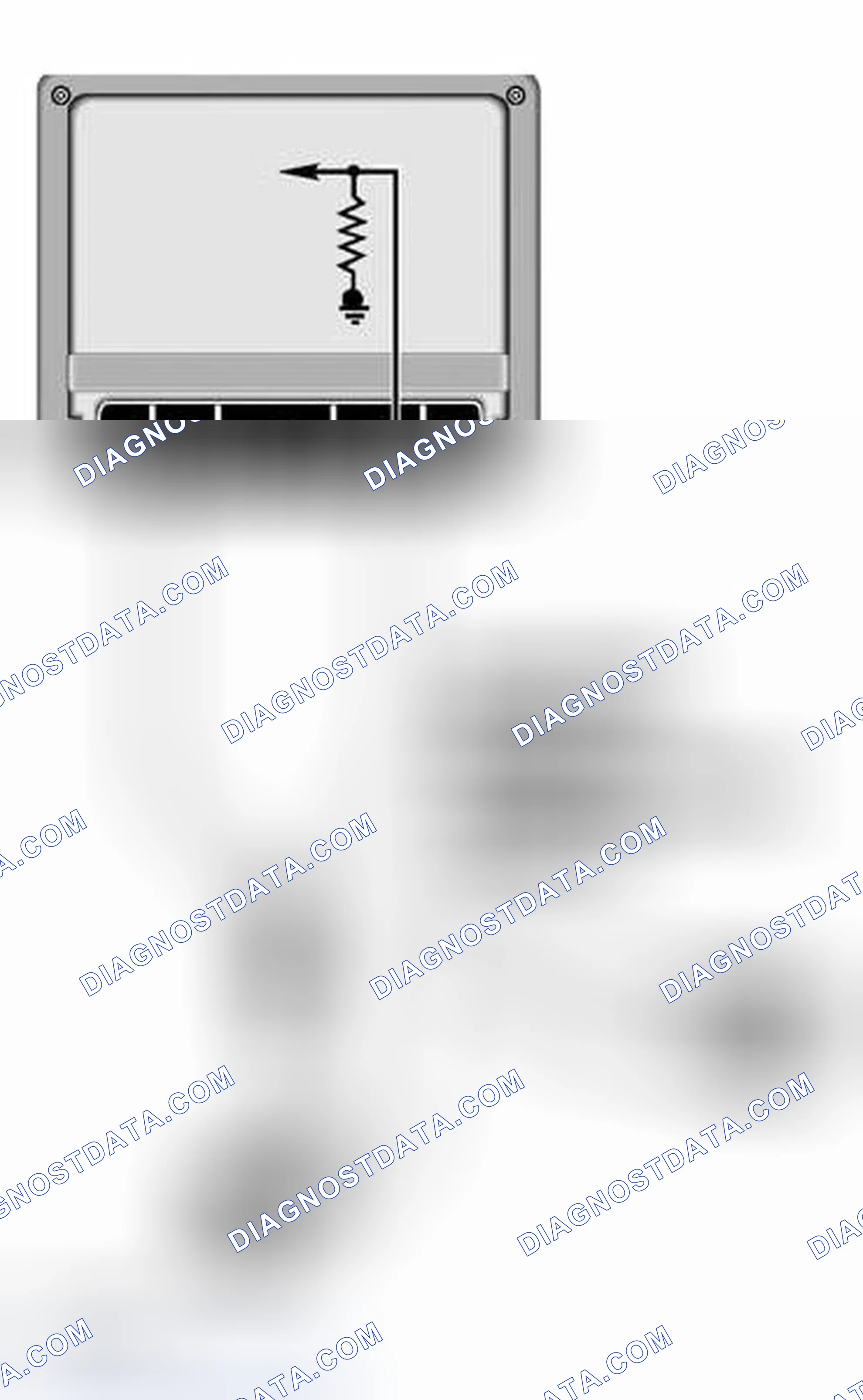 Scheme 351: Radiator Outlet Temp Sensor & Circuit Diagram